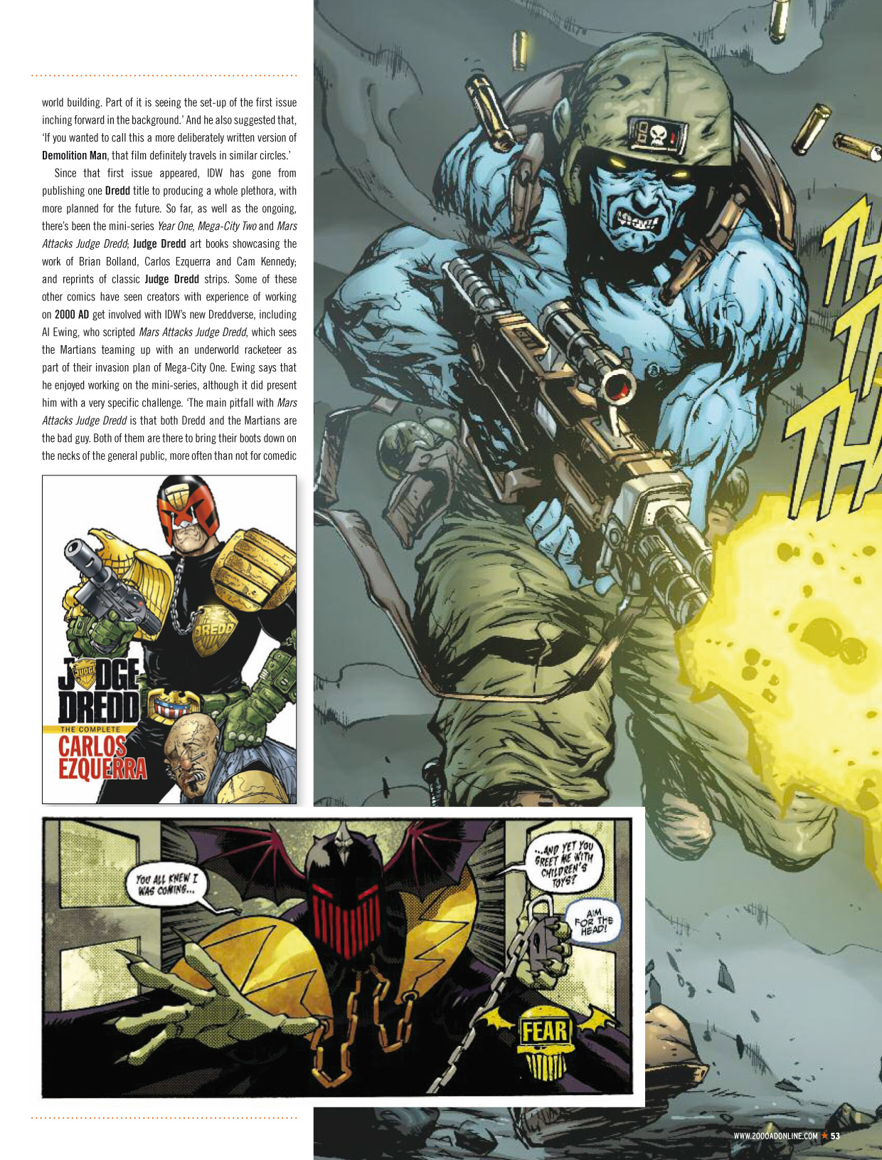 Read online Judge Dredd Megazine (Vol. 5) comic -  Issue #346 - 52