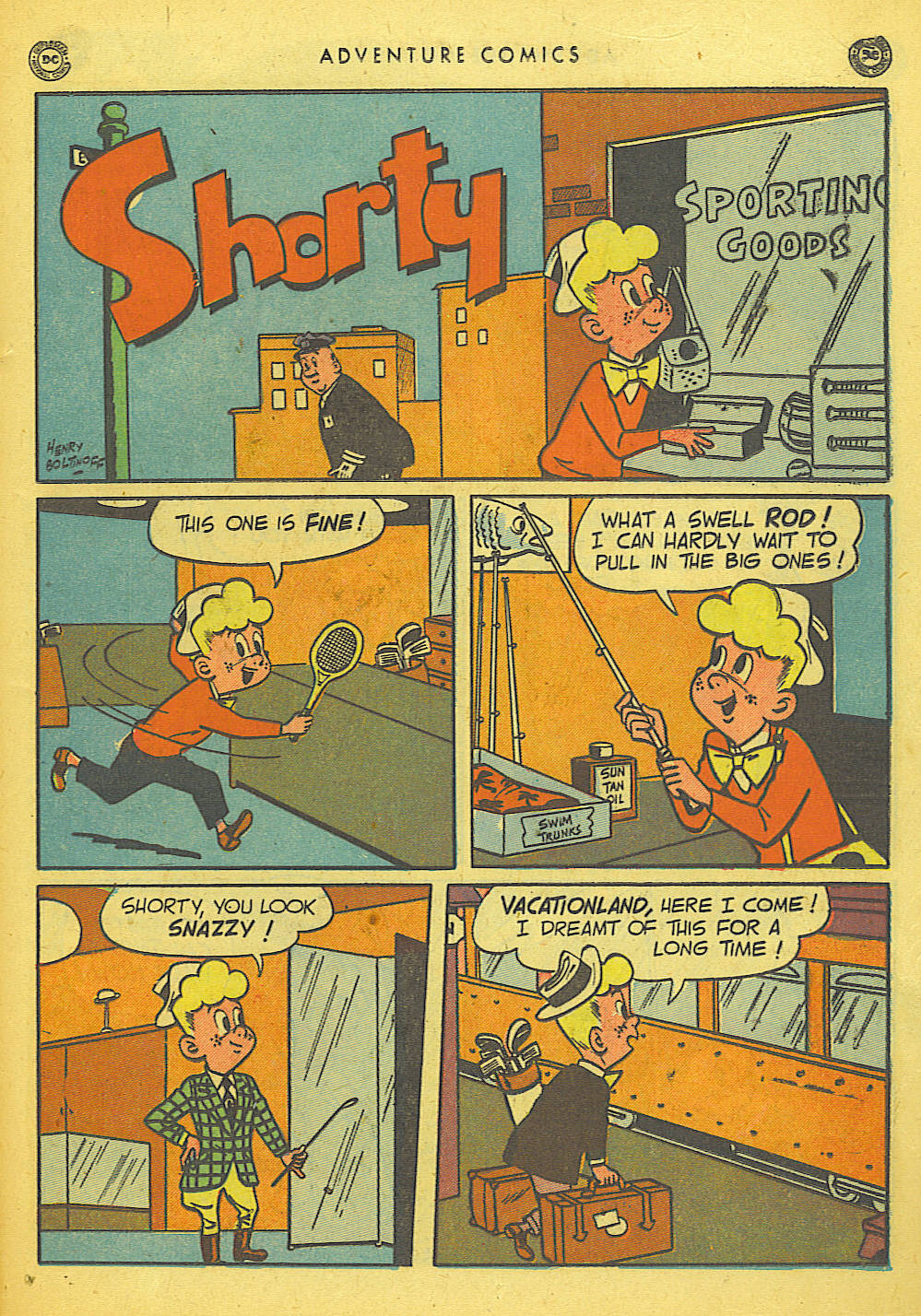 Read online Adventure Comics (1938) comic -  Issue #155 - 35