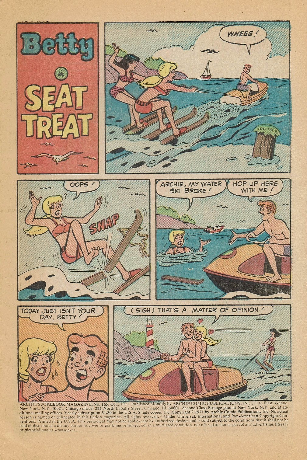 Read online Archie's Joke Book Magazine comic -  Issue #165 - 3