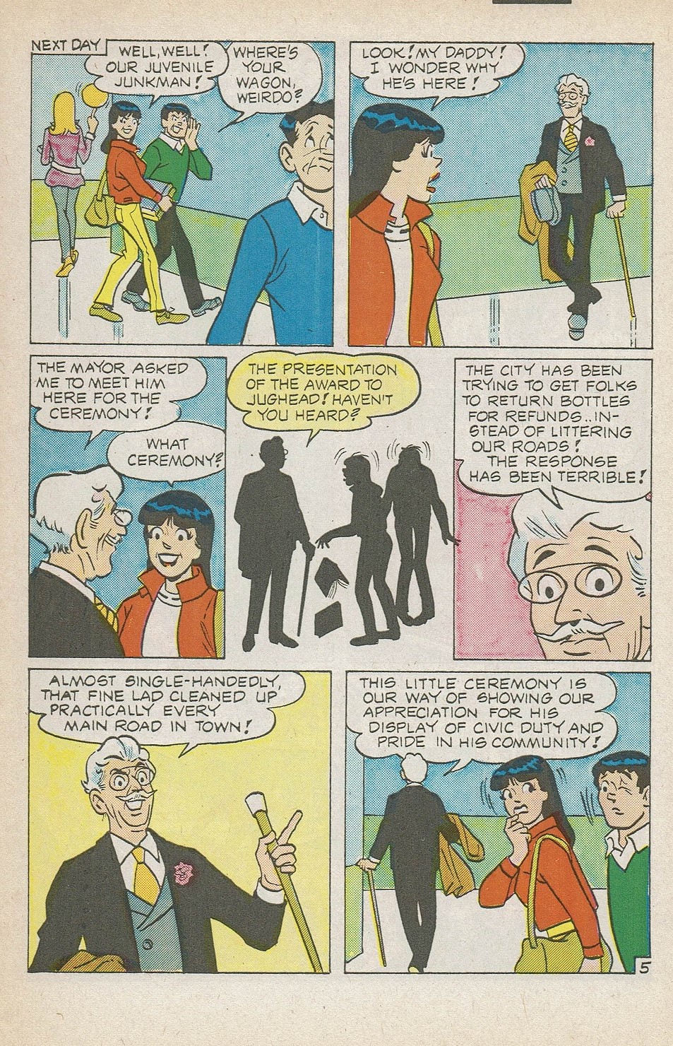 Read online Jughead (1965) comic -  Issue #349 - 7