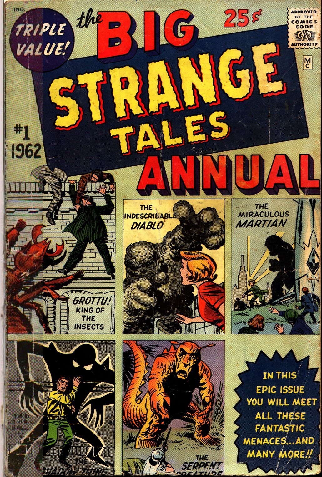 Read online Strange Tales (1951) comic -  Issue # _Annual 1 - 1