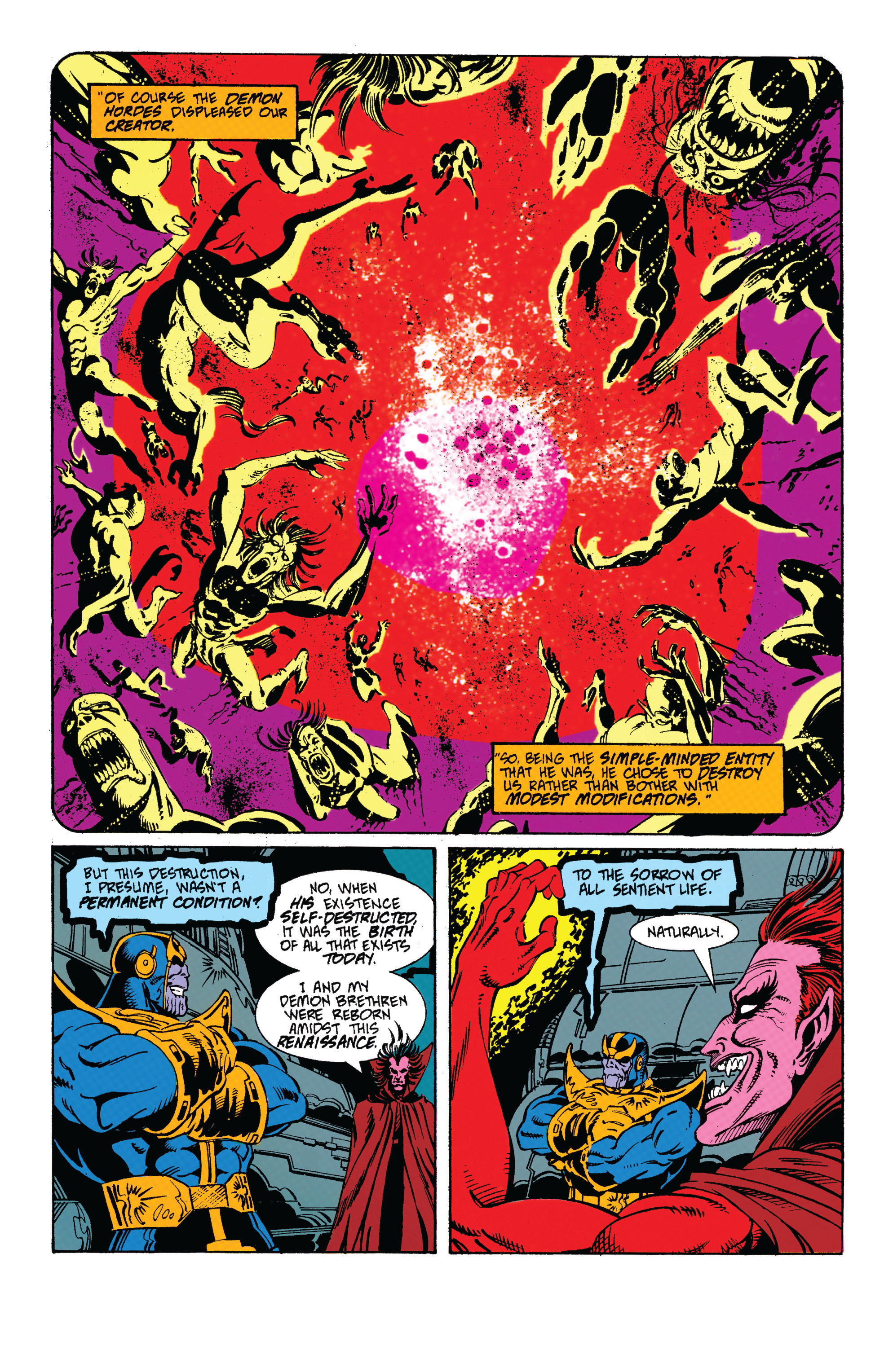 Read online Marvel-Verse: Thanos comic -  Issue # TPB - 55