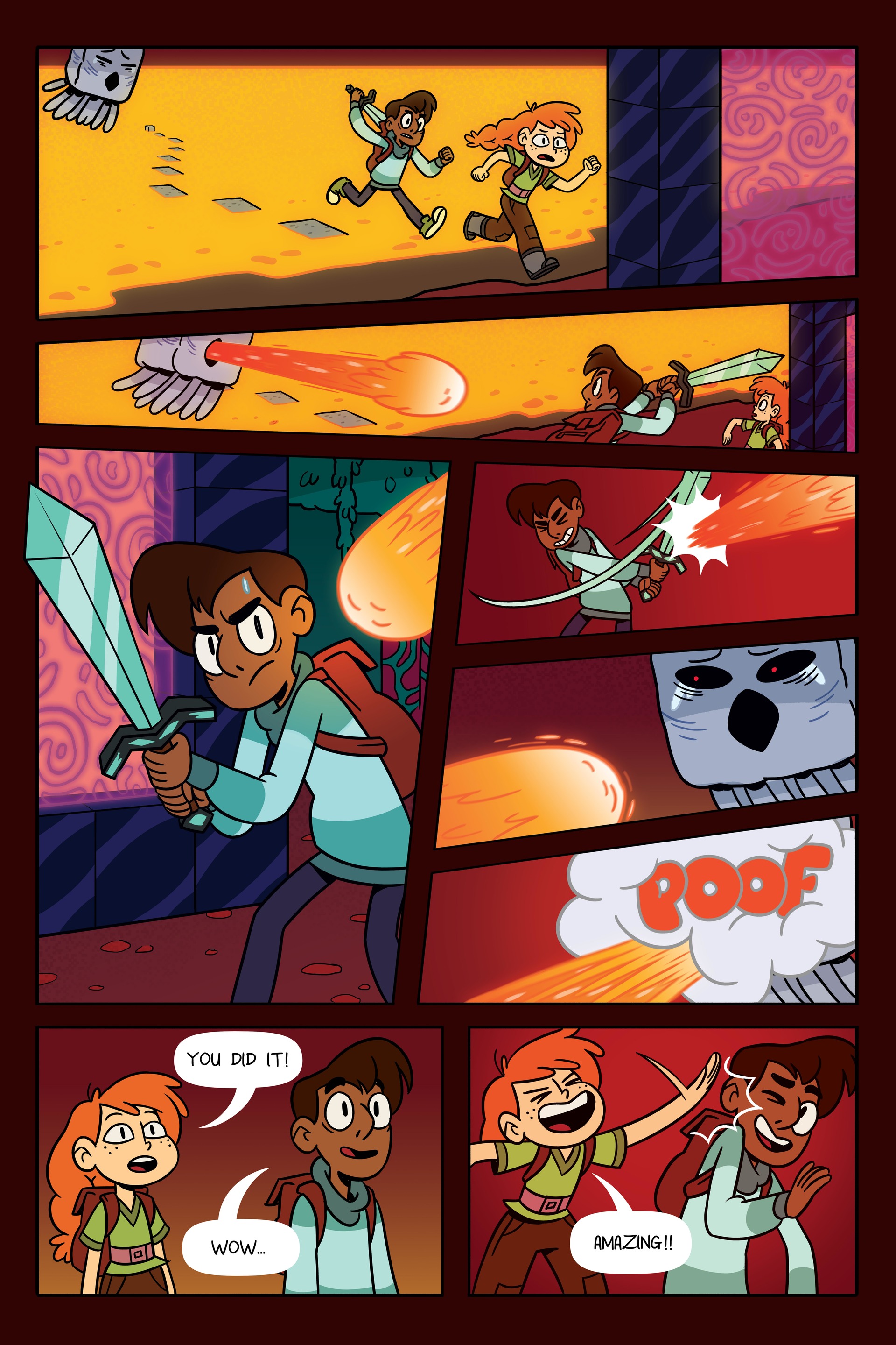 Read online Minecraft: Open World – Into the Nether comic -  Issue # TPB - 64