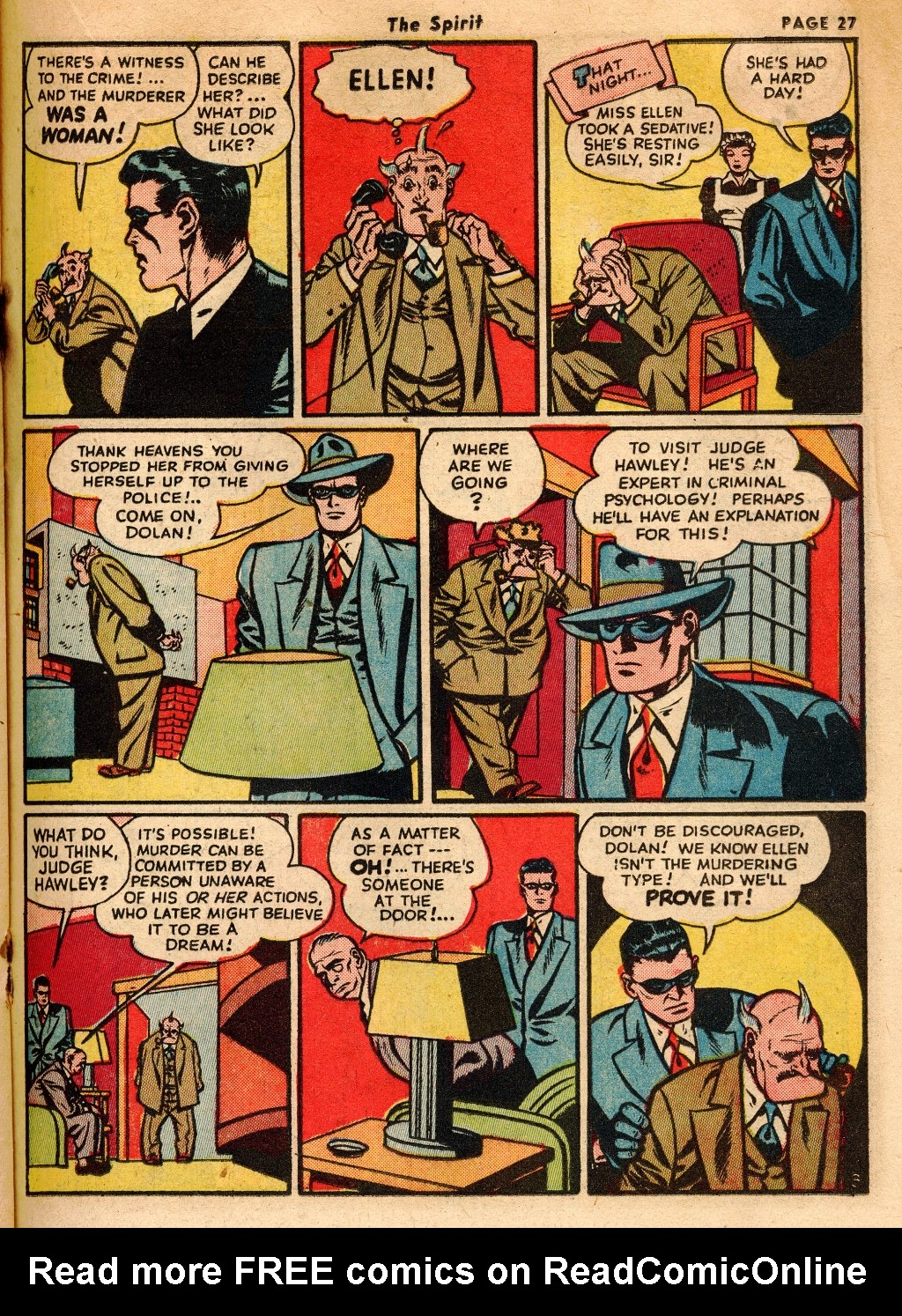 Read online The Spirit (1944) comic -  Issue #2 - 29