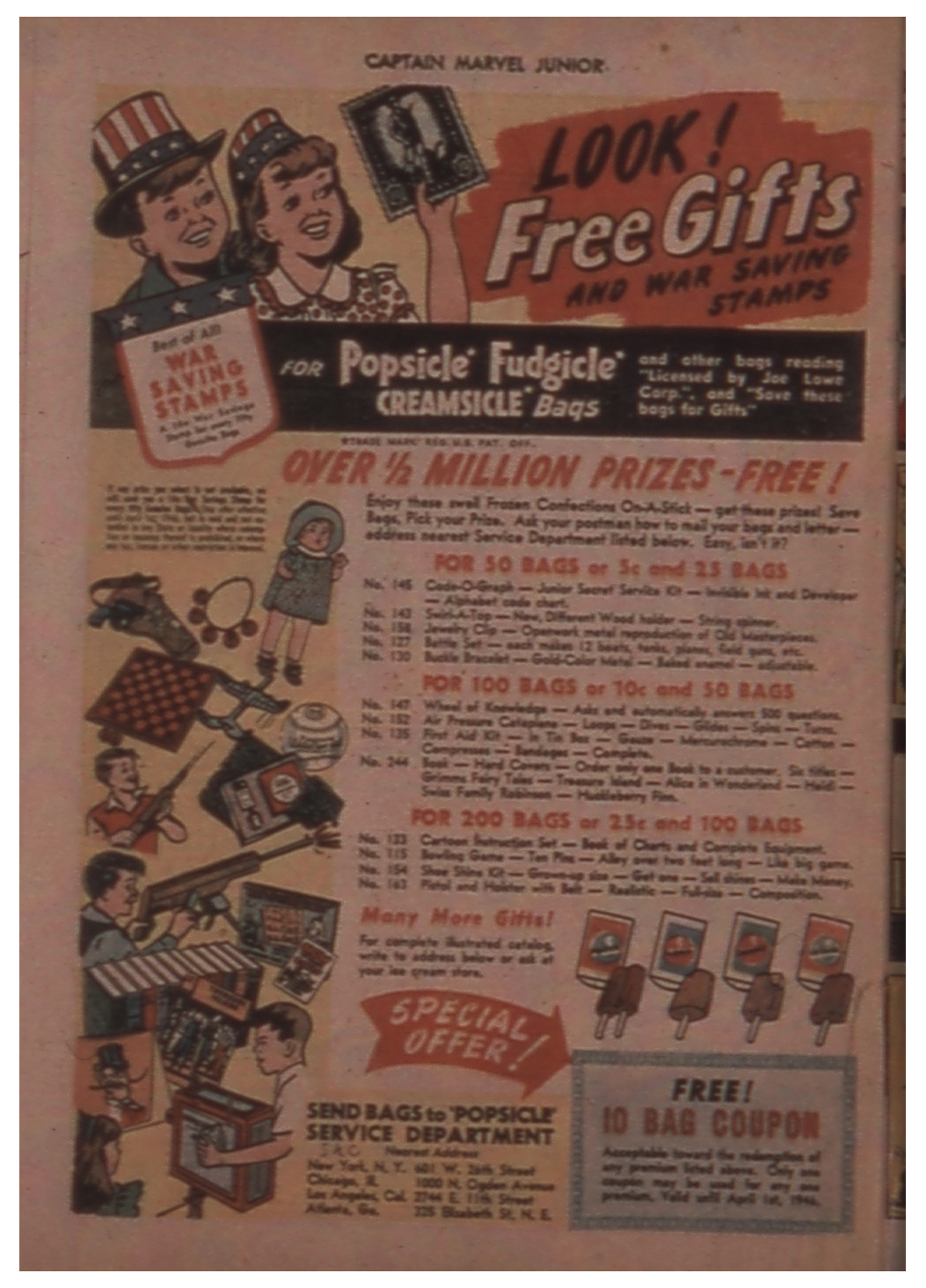 Read online Captain Marvel, Jr. comic -  Issue #32 - 34