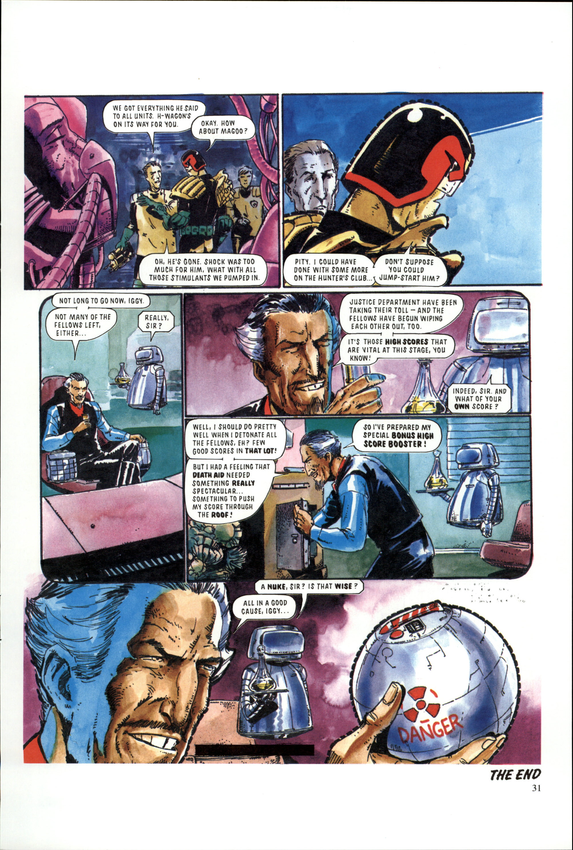 Read online Dredd Rules! comic -  Issue #19 - 33
