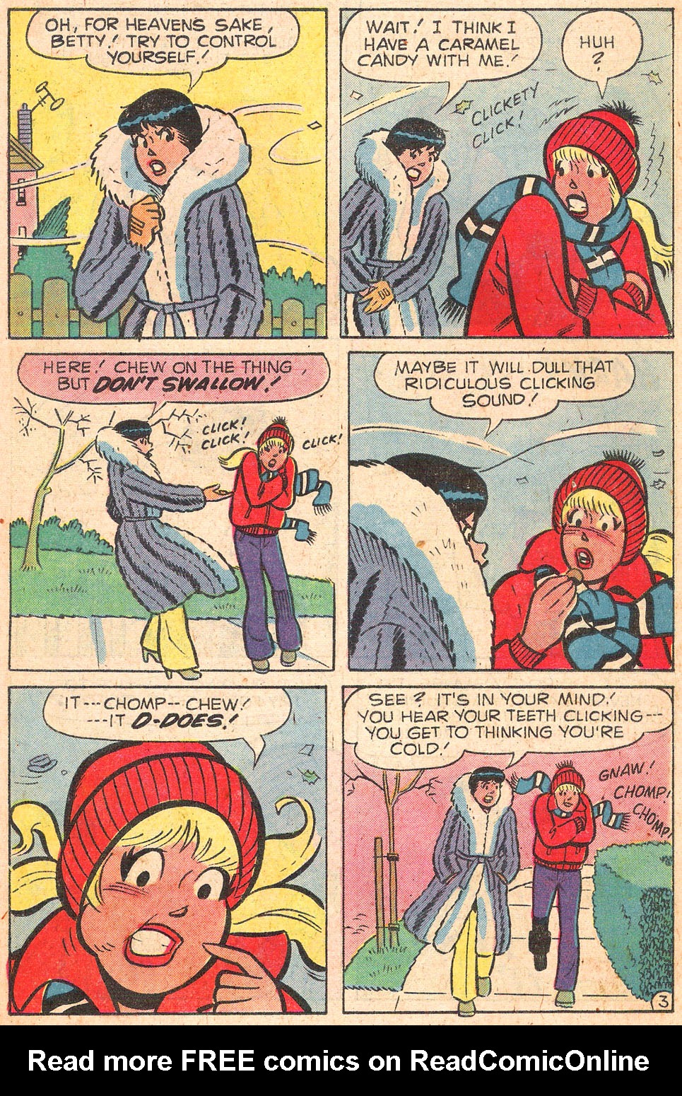 Read online Archie's Girls Betty and Veronica comic -  Issue #289 - 21