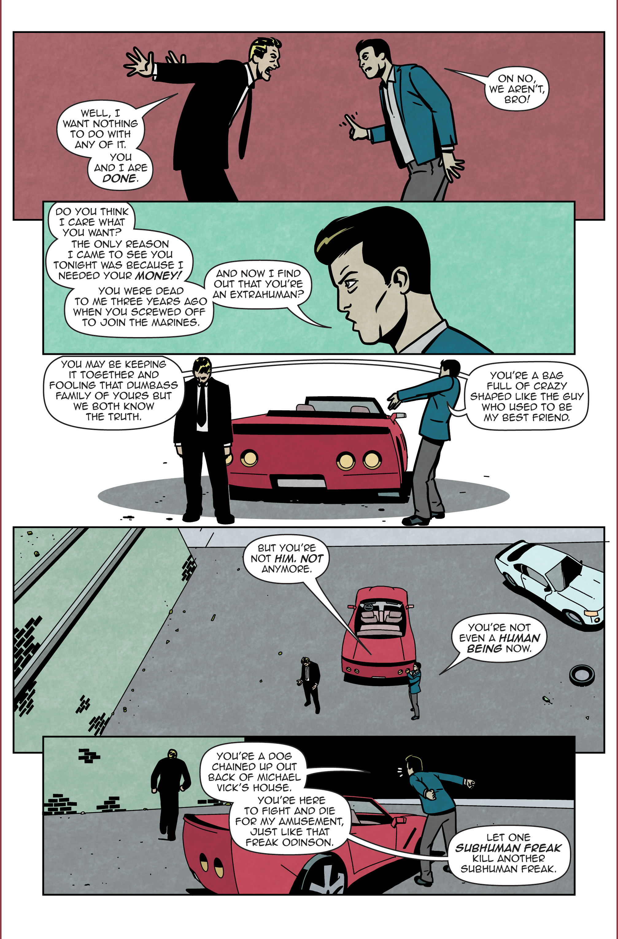 Read online The F1rst Hero: Fight For Your Life comic -  Issue #2 - 22