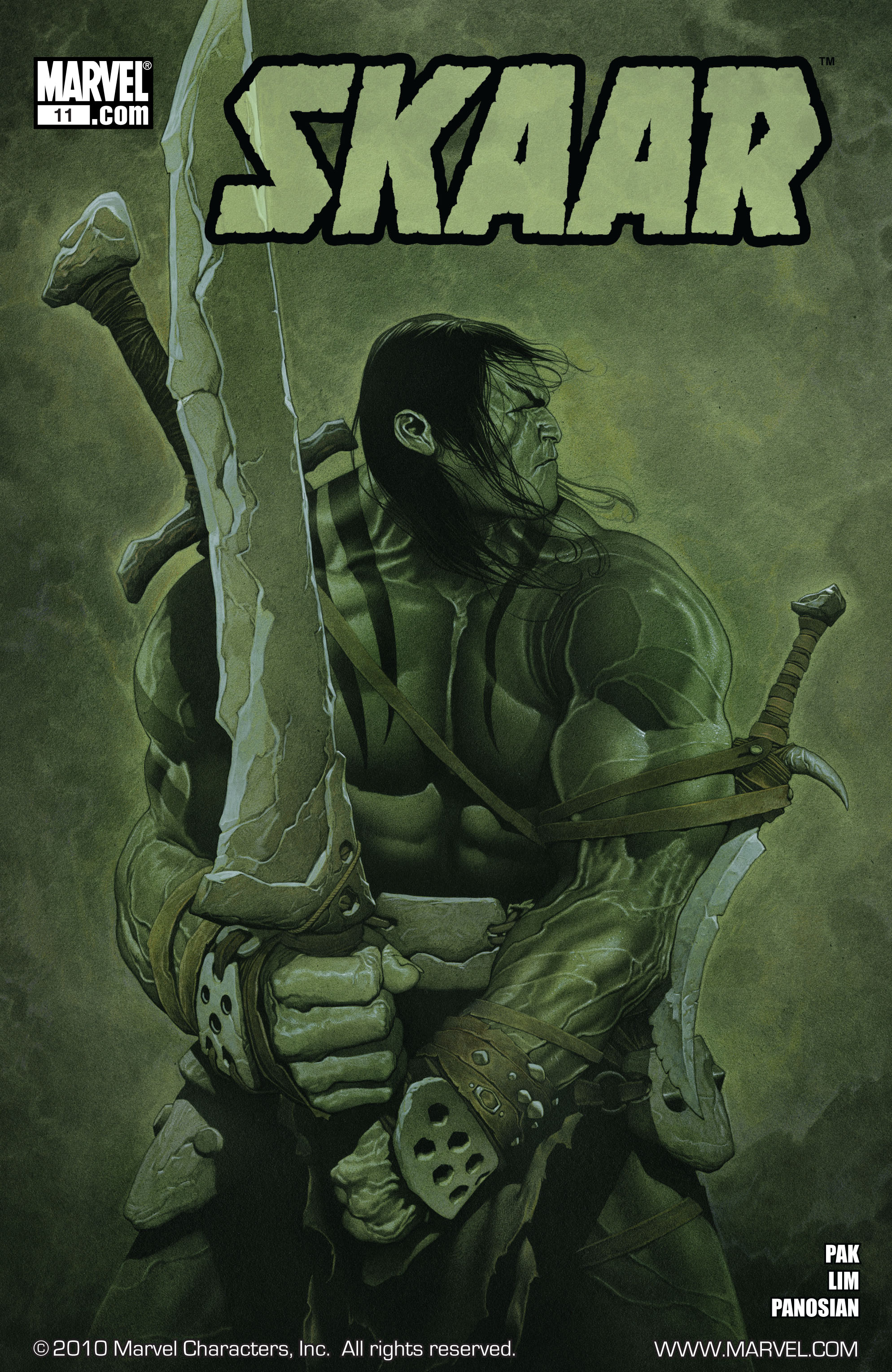Read online Skaar: Son of Hulk comic -  Issue #11 - 1