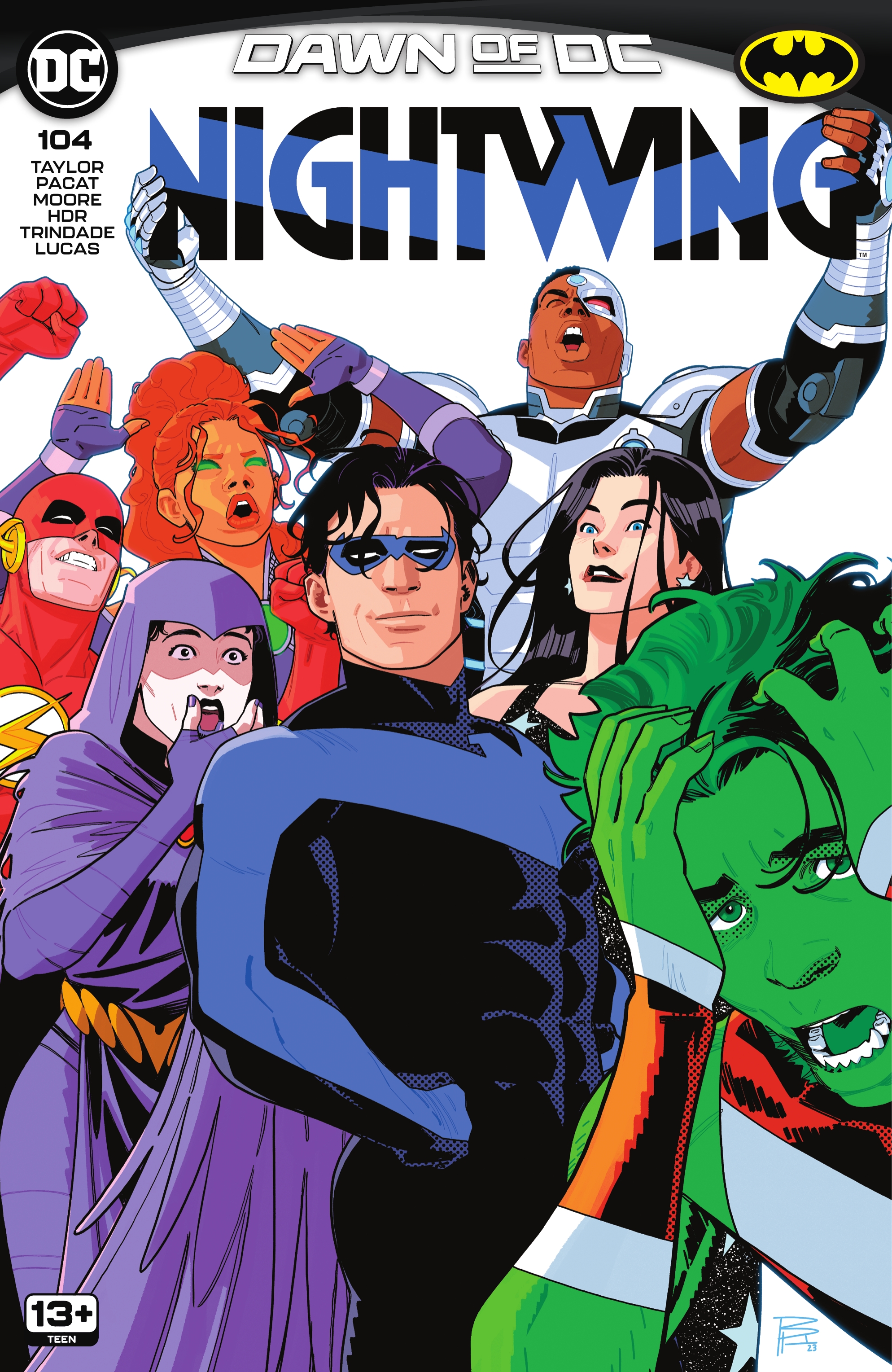 Read online Nightwing (2016) comic -  Issue #104 - 1