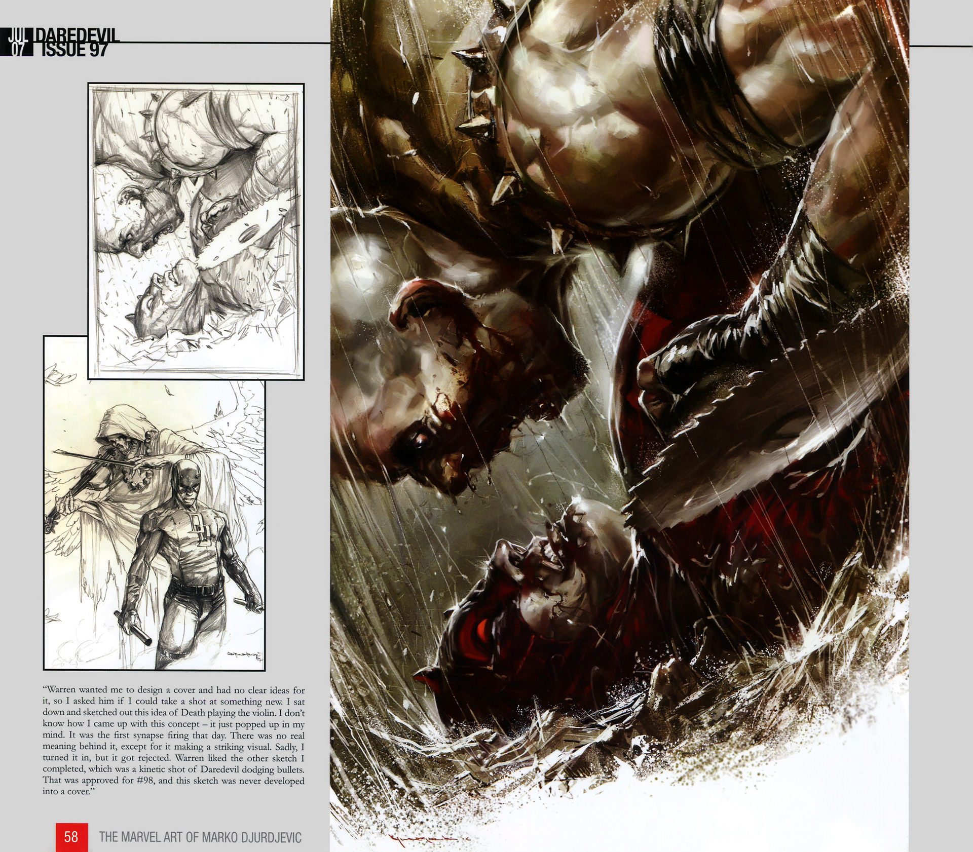 Read online The Marvel Art of Marko Djurdjevic comic -  Issue # TPB (Part 1) - 59