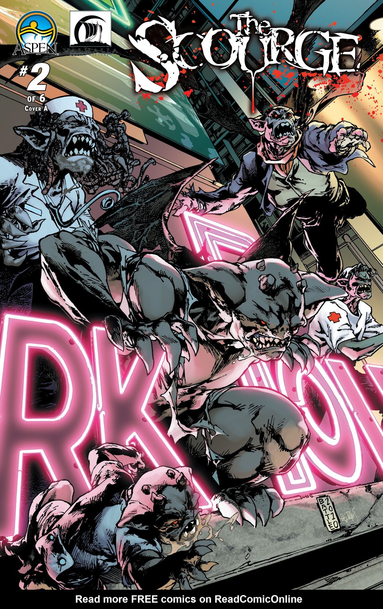 Read online The Scourge comic -  Issue #2 - 1