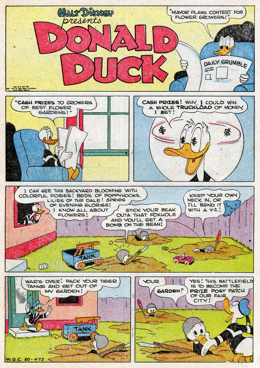 Read online Walt Disney's Comics and Stories comic -  Issue #80 - 3