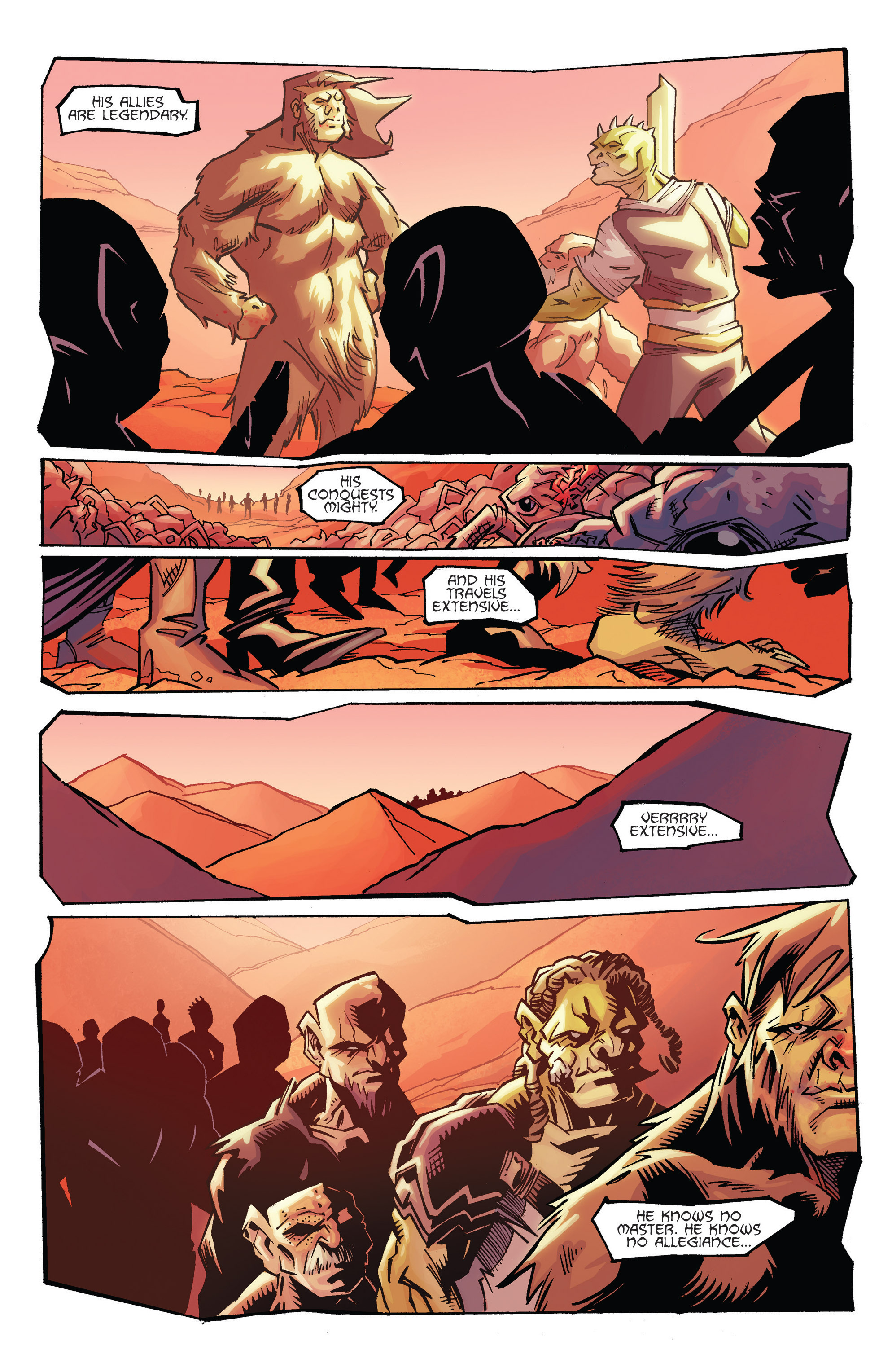 Read online Bigfoot: Sword of the Earthman (2015) comic -  Issue #2 - 5