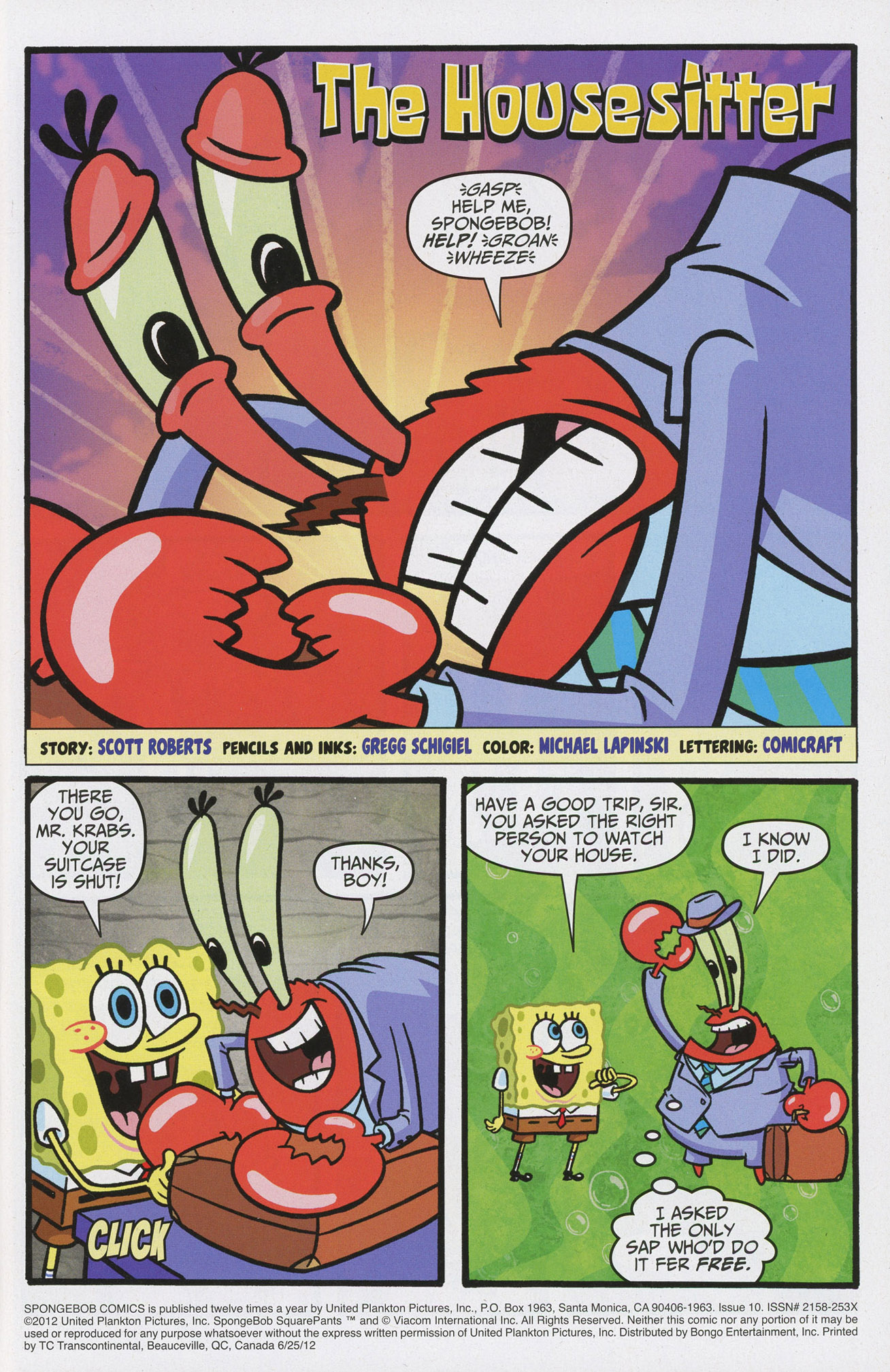 Read online SpongeBob Comics comic -  Issue #10 - 3