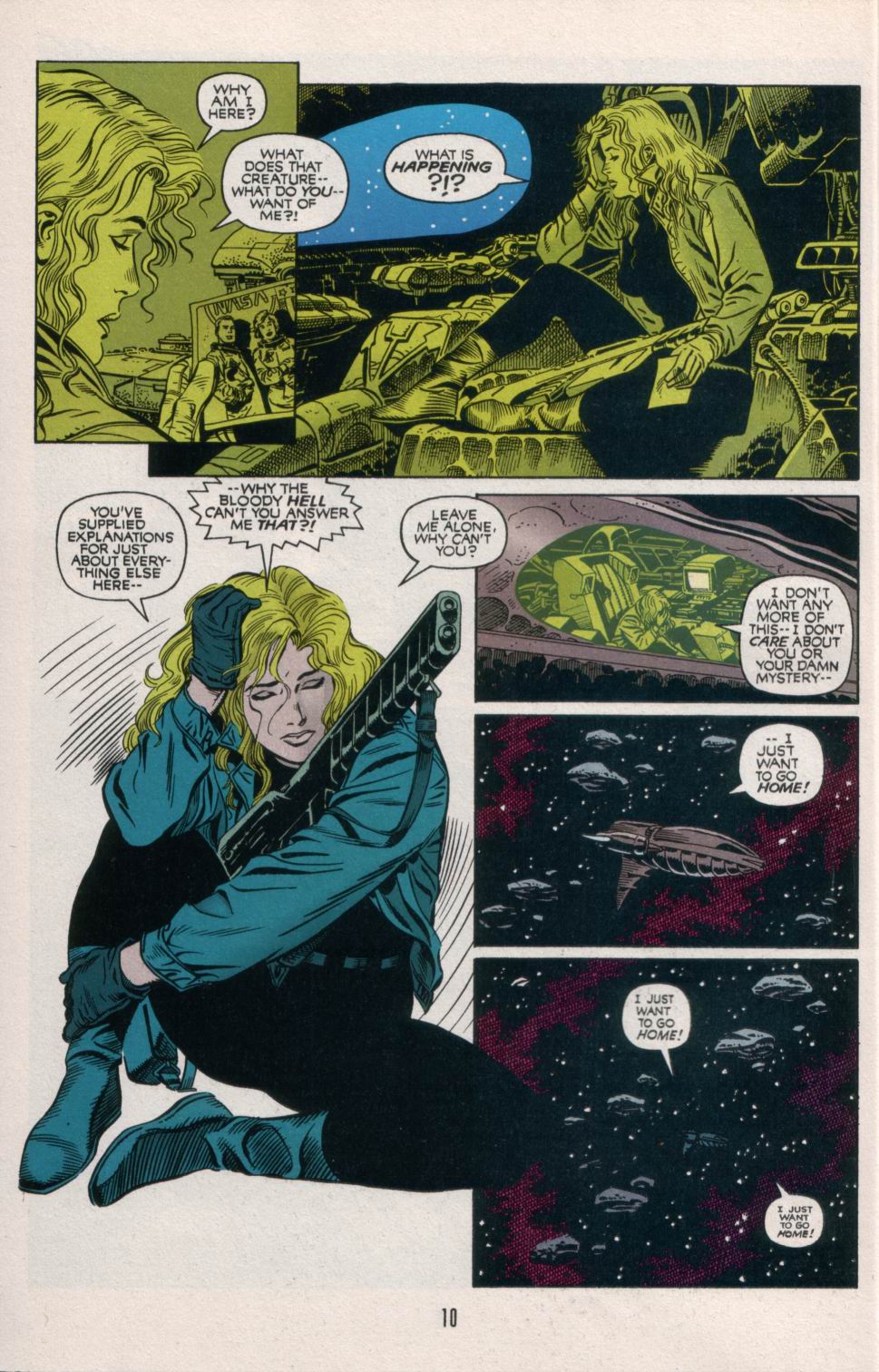 Read online Aliens/Predator: The Deadliest of the Species comic -  Issue #5 - 11
