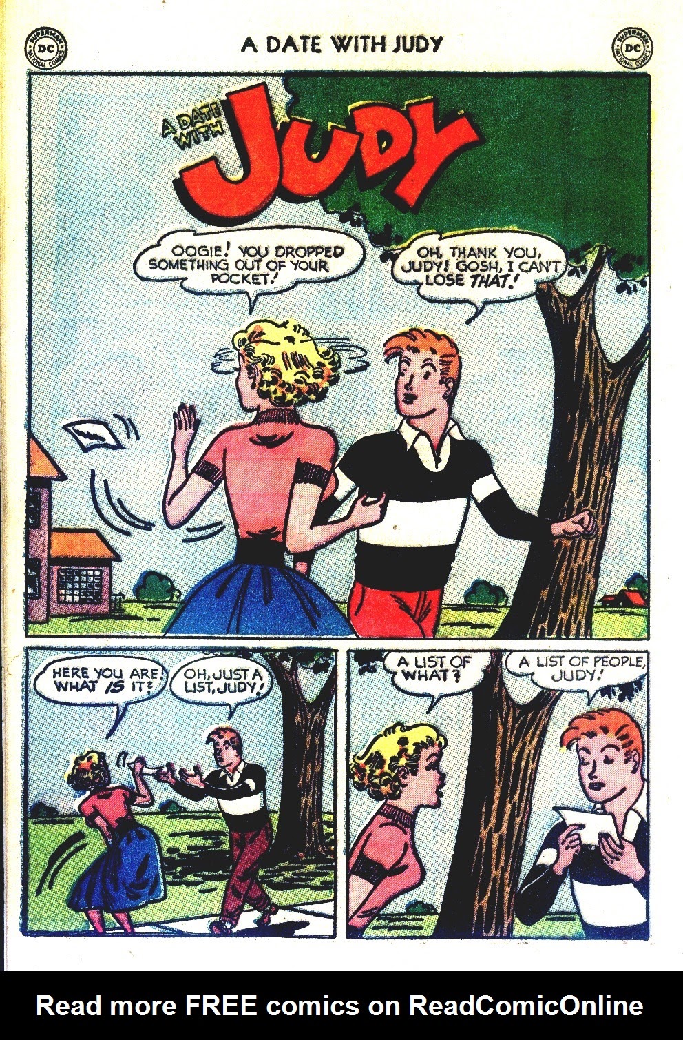 Read online A Date with Judy comic -  Issue #42 - 28
