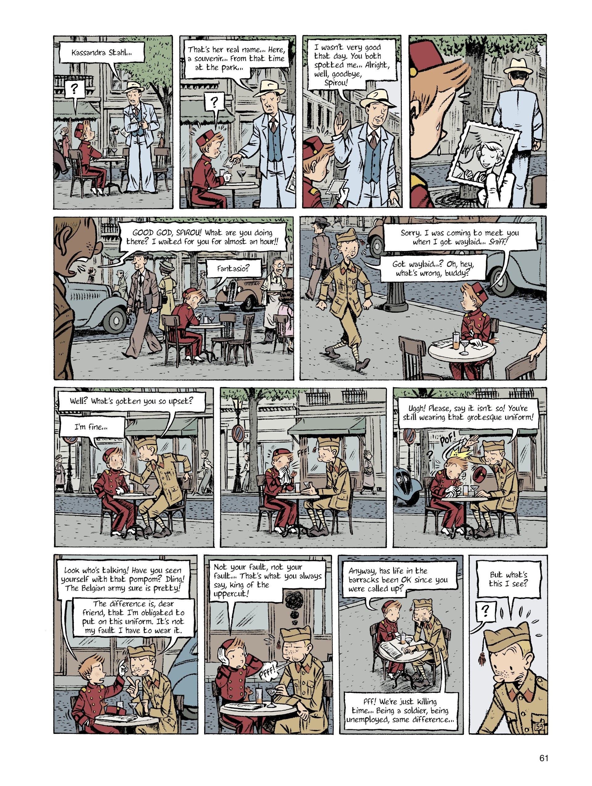 Read online Spirou: The Diary of a Naive Young Man comic -  Issue # TPB - 61