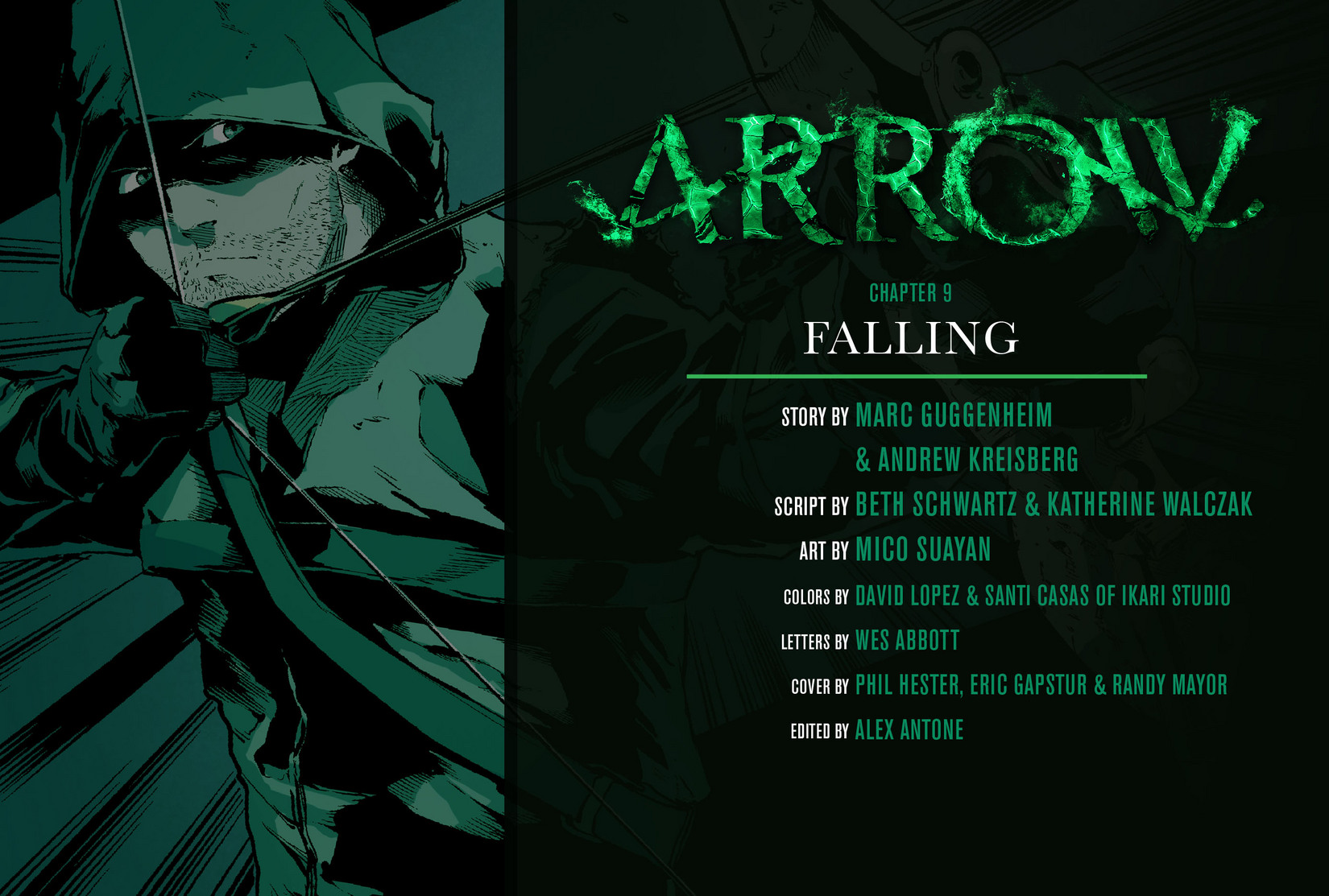 Read online Arrow [II] comic -  Issue #9 - 2