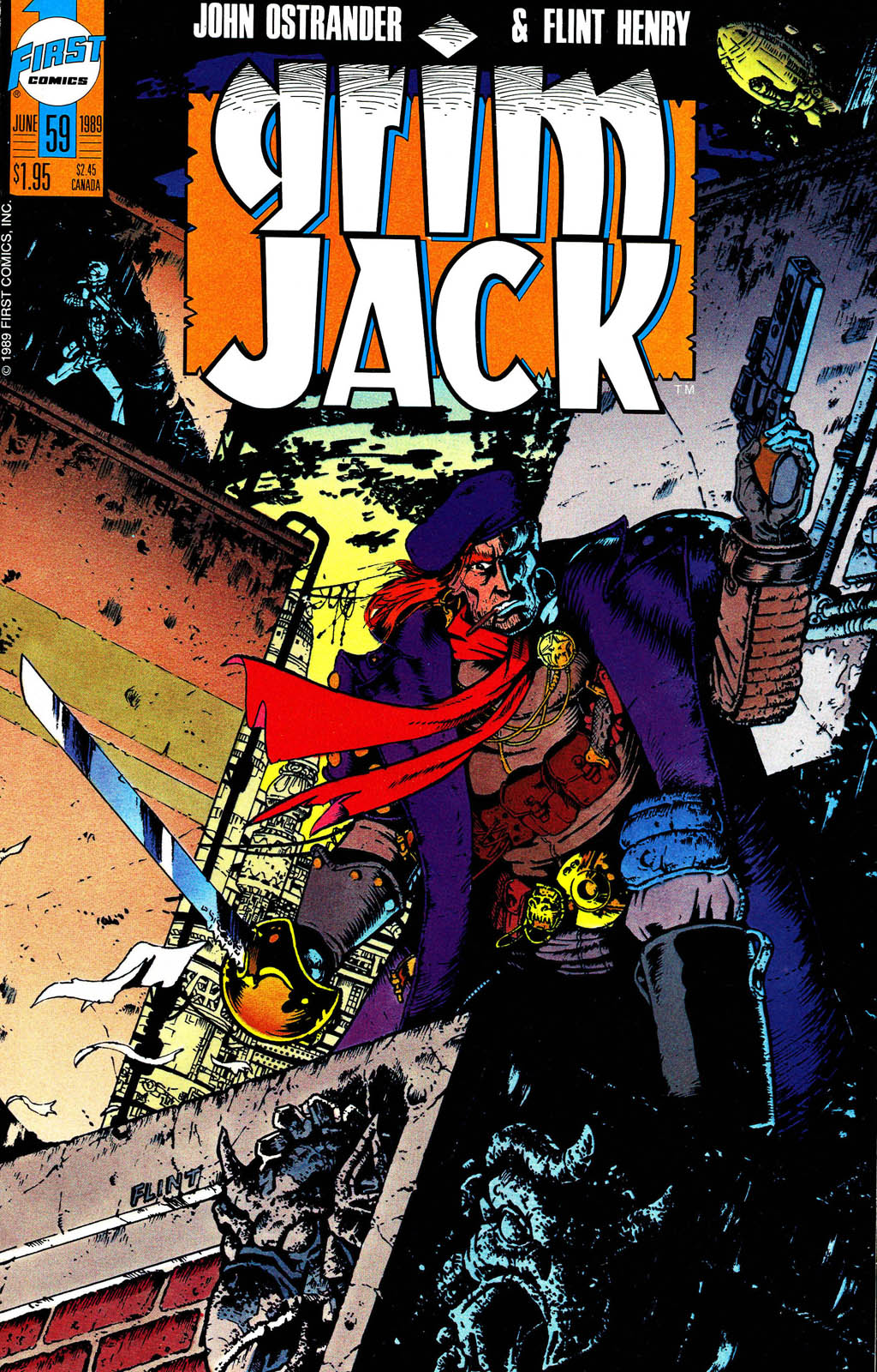 Read online Grimjack comic -  Issue #59 - 1