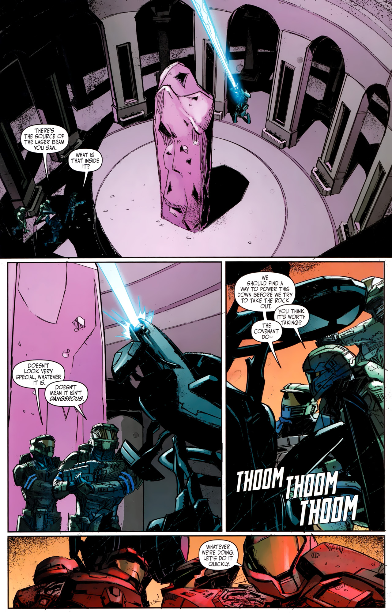 Read online Halo: Fall Of Reach - Covenant comic -  Issue #3 - 22