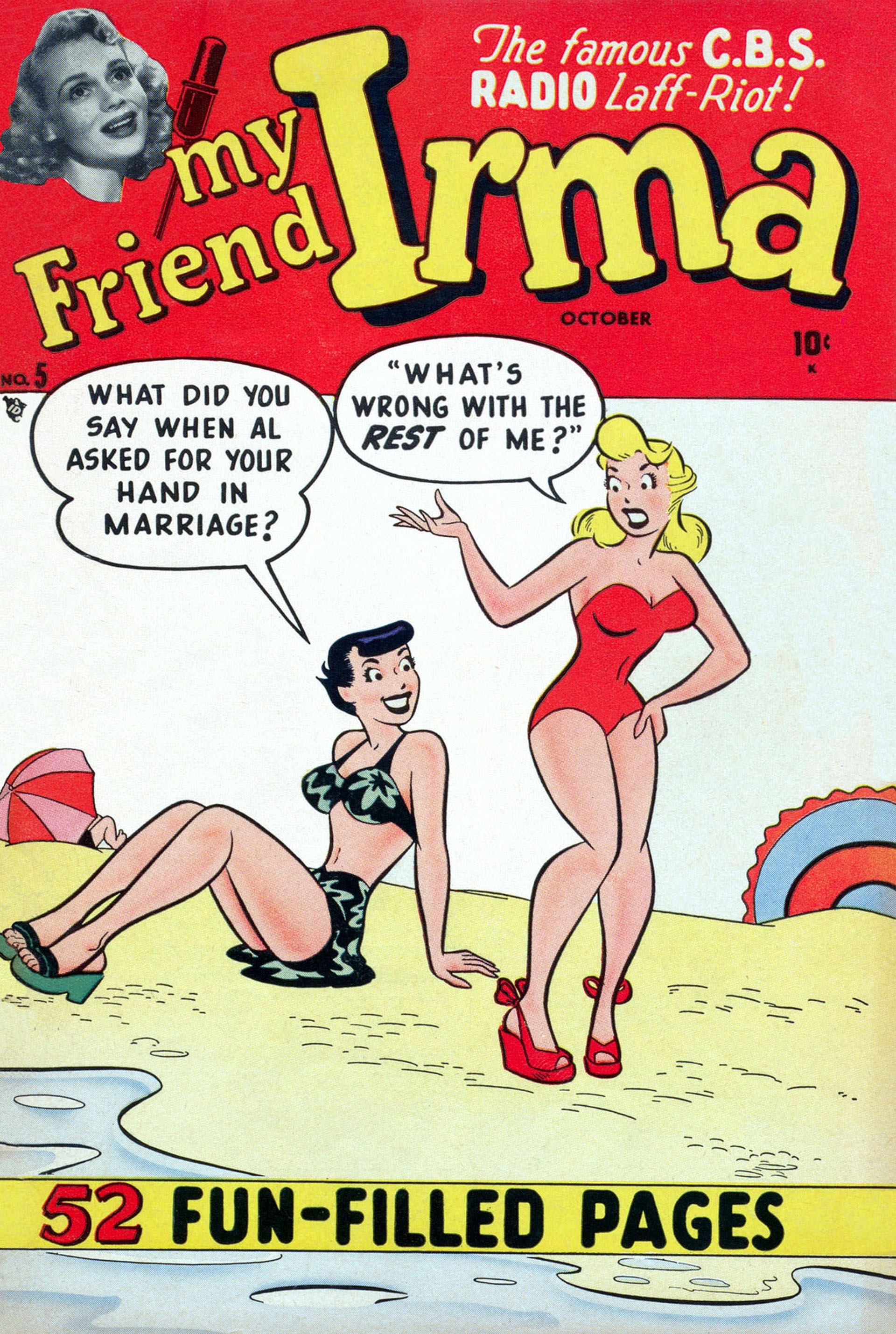 Read online My Friend Irma comic -  Issue #5 - 1