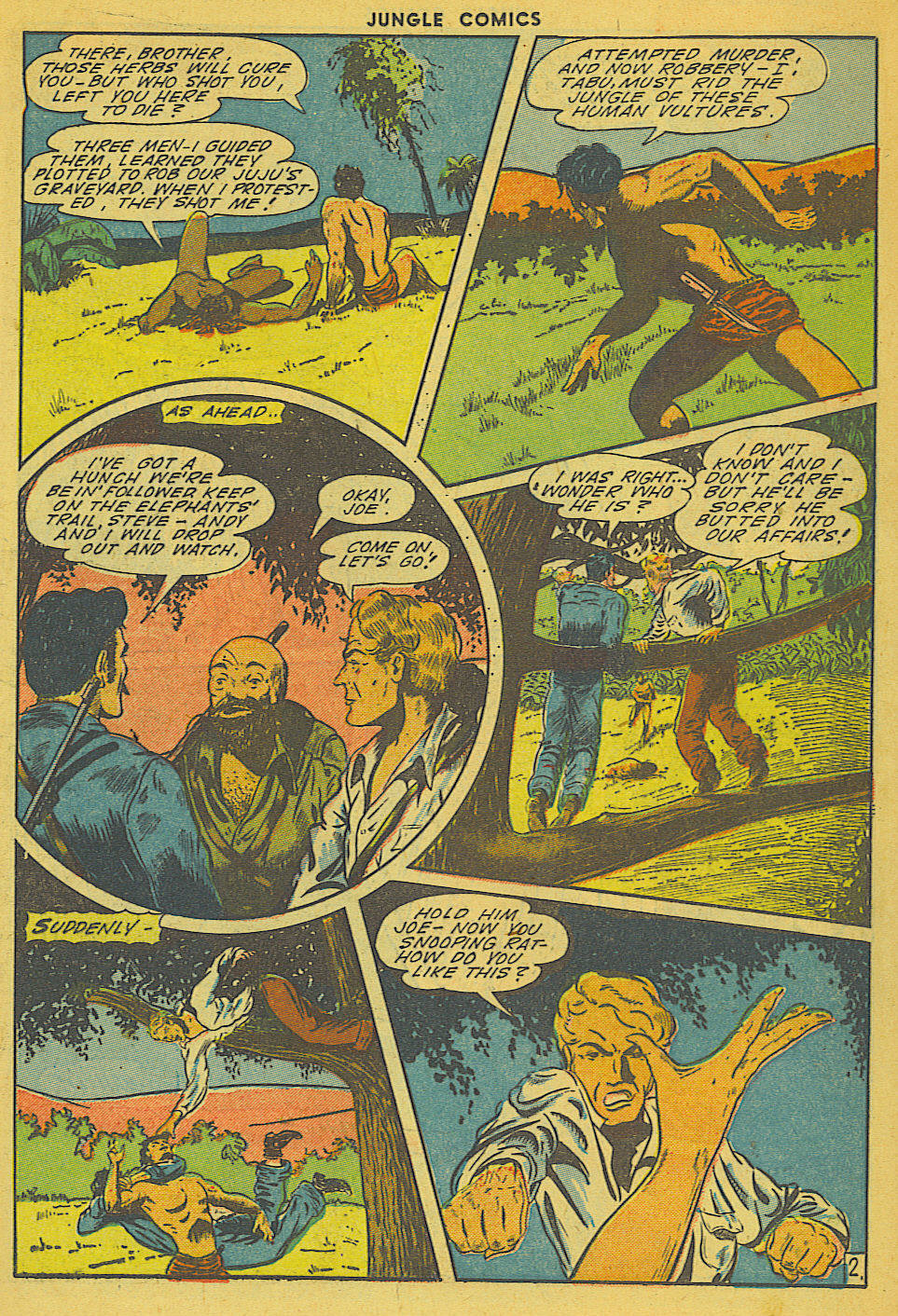 Read online Jungle Comics comic -  Issue #62 - 31