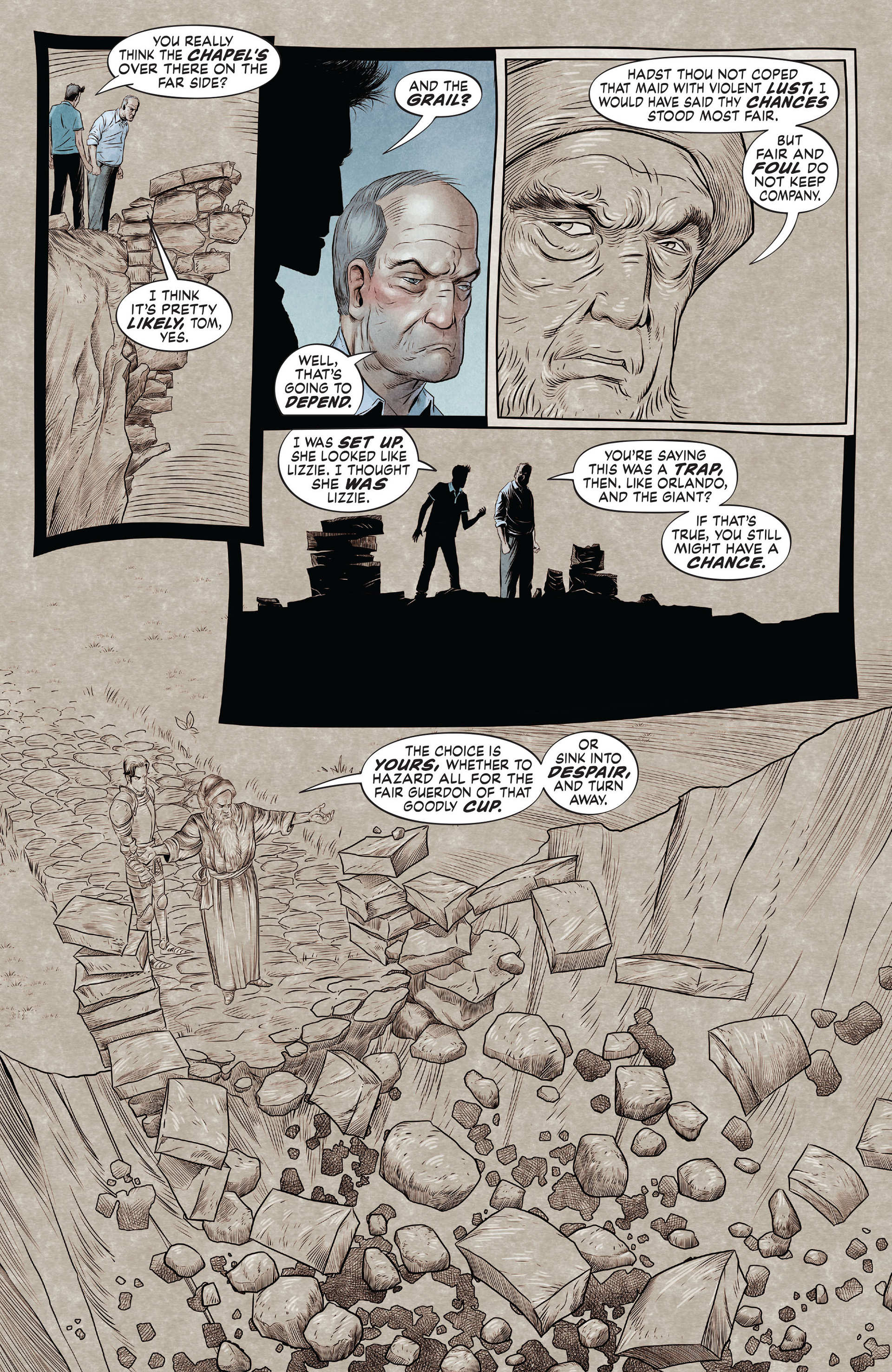 Read online The Unwritten: Apocalypse comic -  Issue #8 - 6