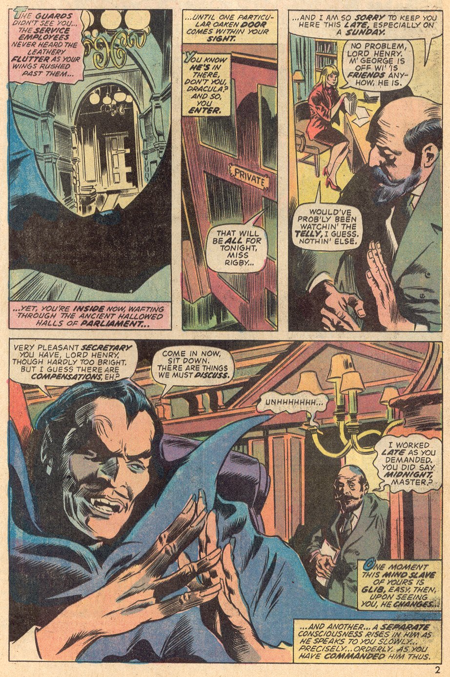 Read online Giant-Size Dracula comic -  Issue #1 - 3