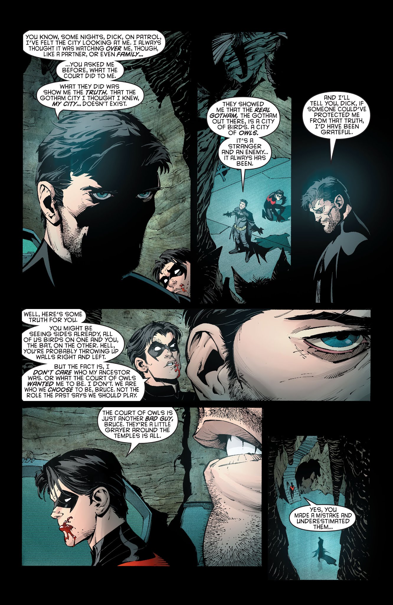 Read online Batman (2011) comic -  Issue # _The Court of Owls Saga (DC Essential Edition) (Part 2) - 58