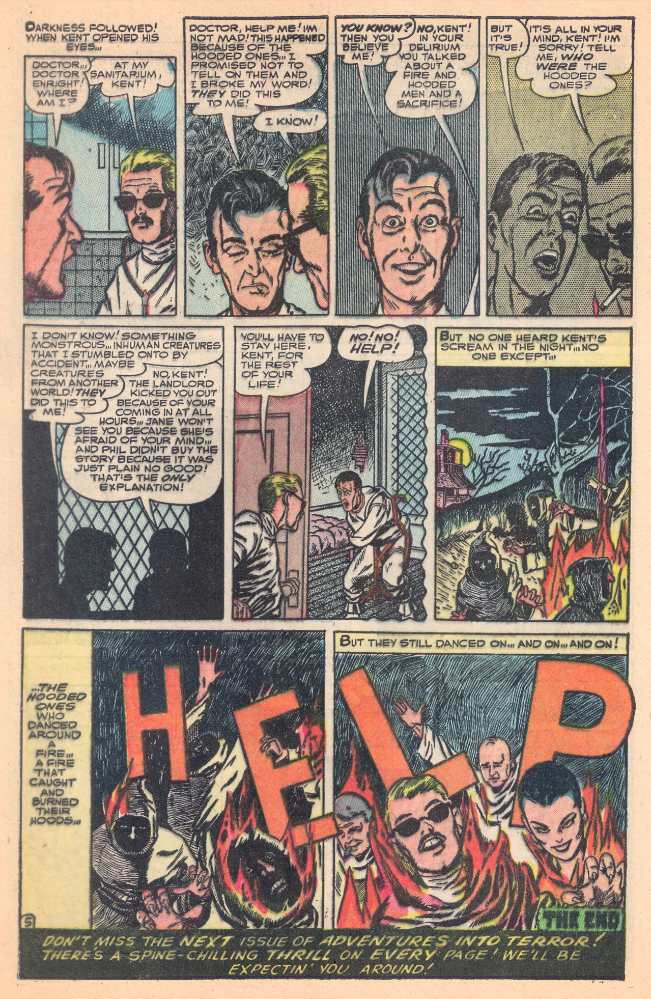 Read online Adventures into Terror comic -  Issue #30 - 32