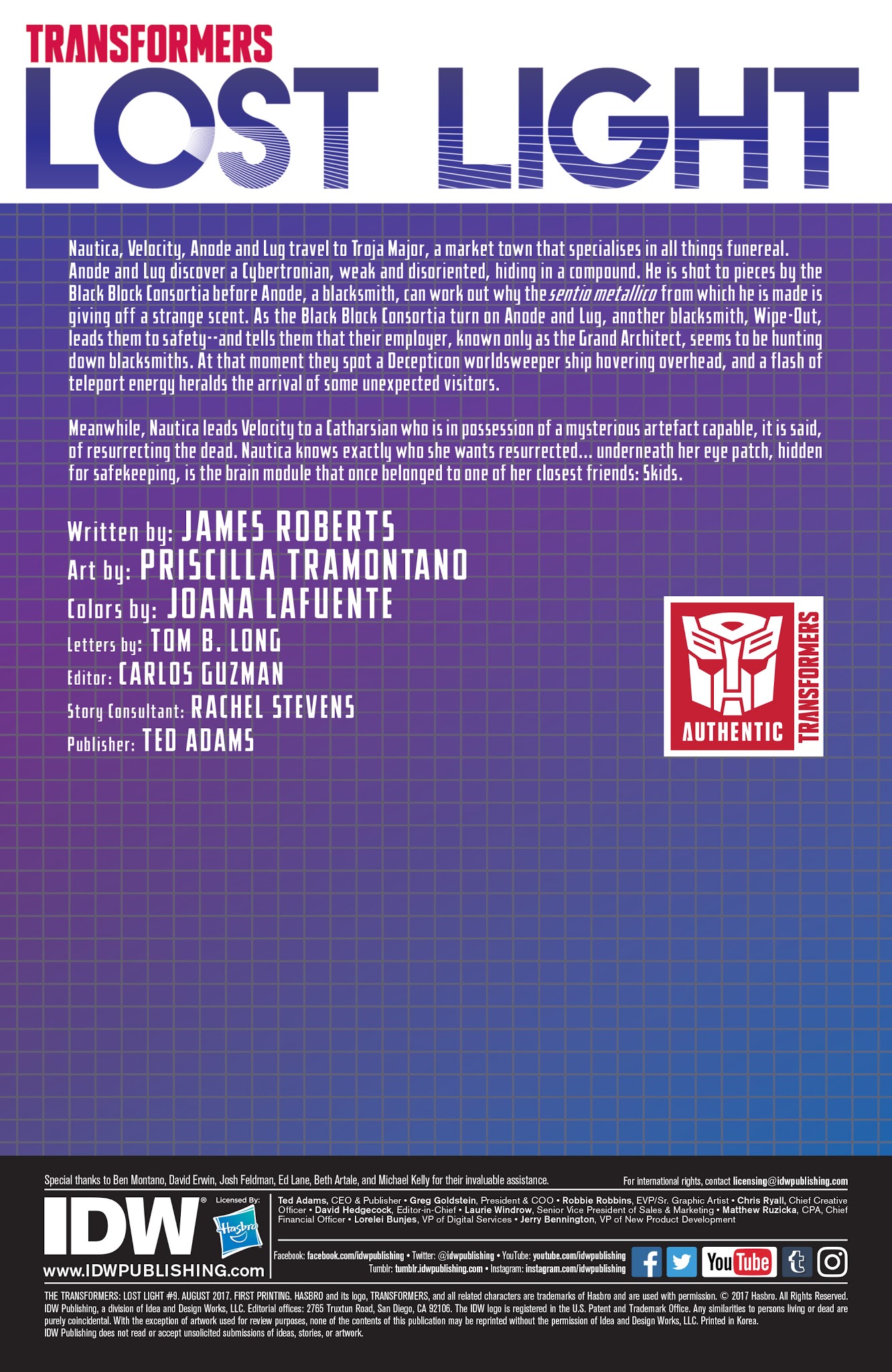 Read online Transformers: Lost Light comic -  Issue #9 - 2