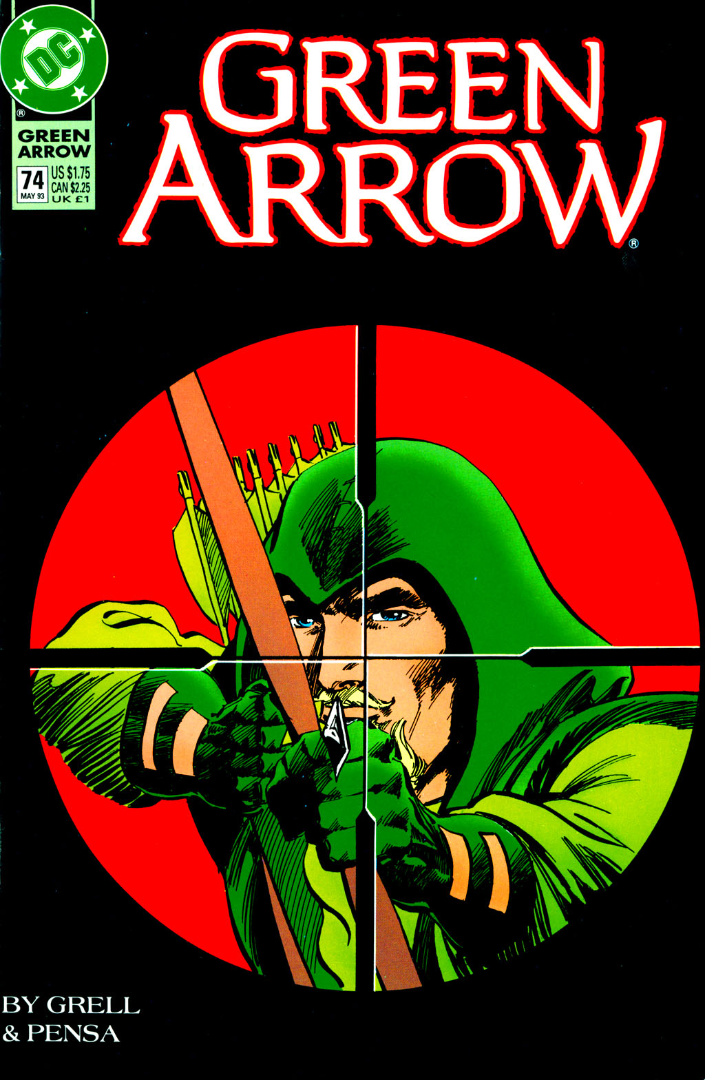 Read online Green Arrow (1988) comic -  Issue #74 - 1