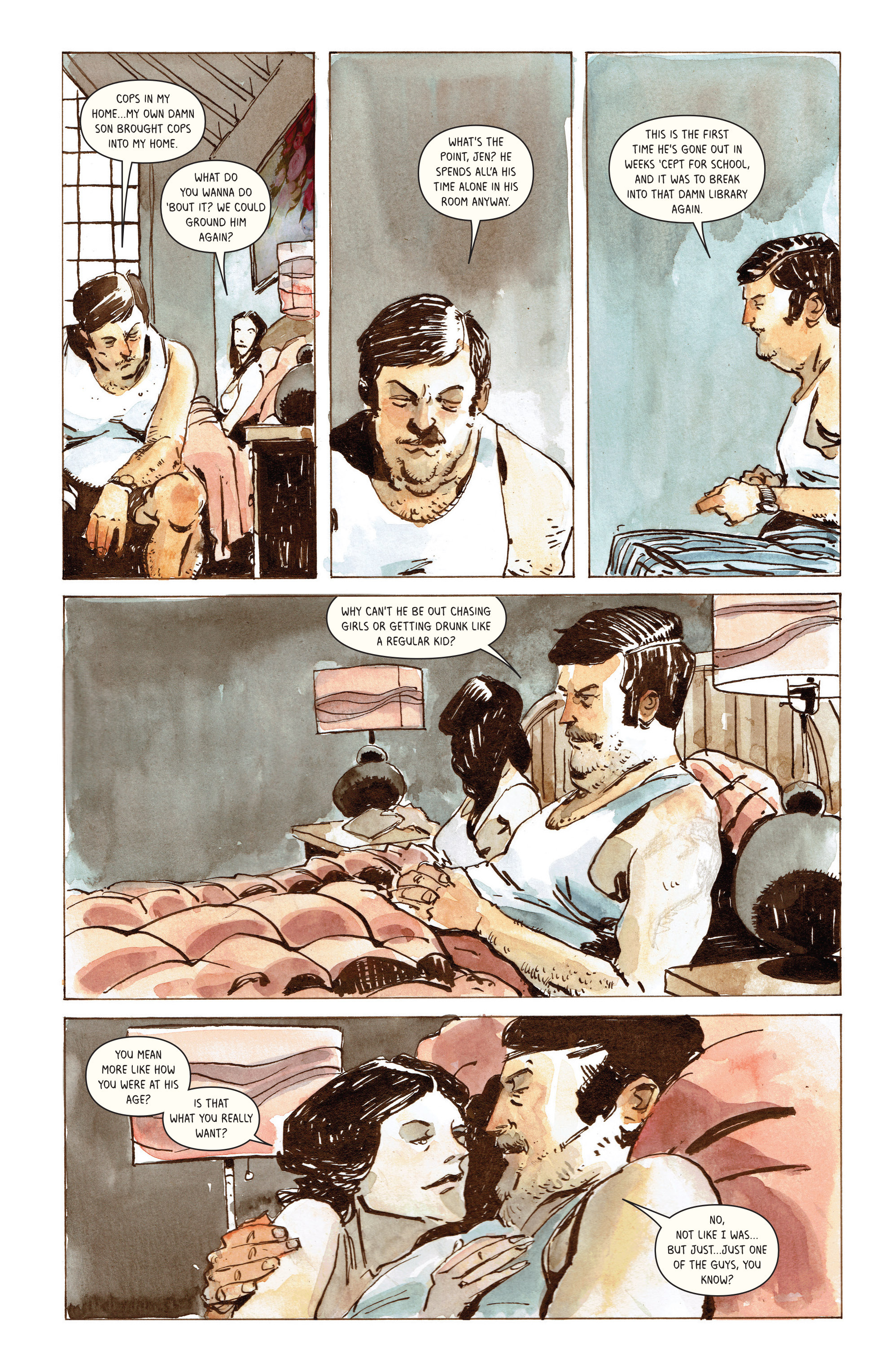 Read online Snow Blind comic -  Issue #1 - 5