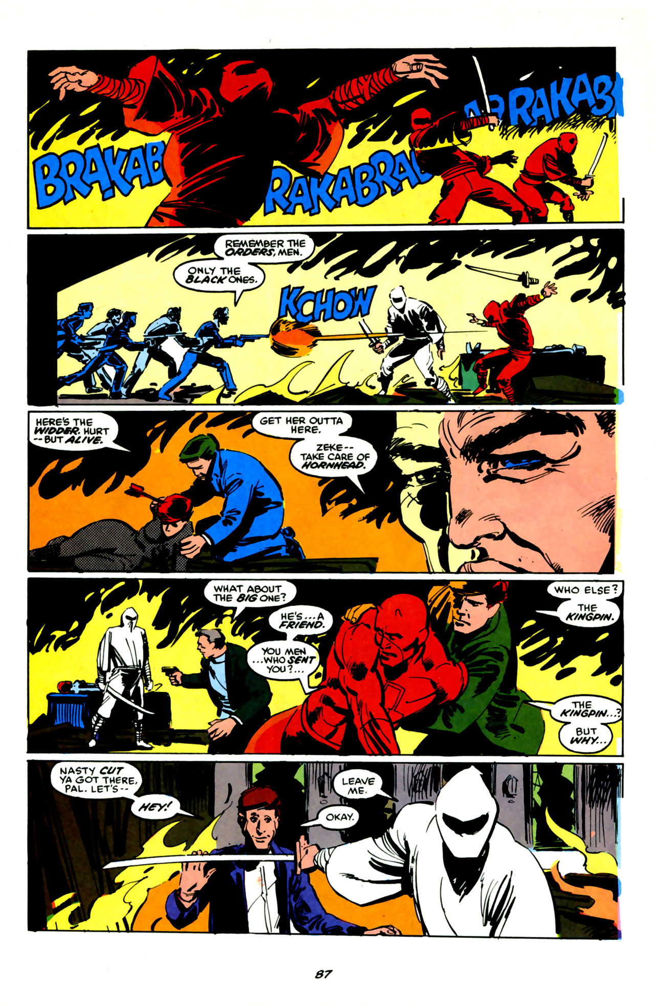Read online Elektra Megazine comic -  Issue #2 - 89