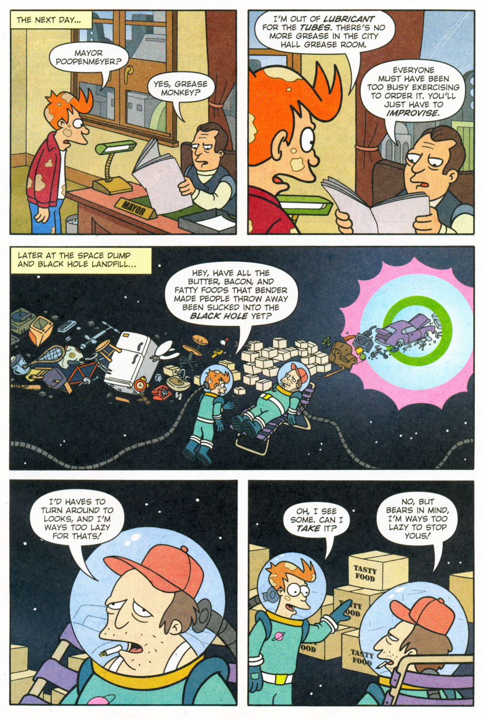 Read online Futurama Comics comic -  Issue #22 - 26