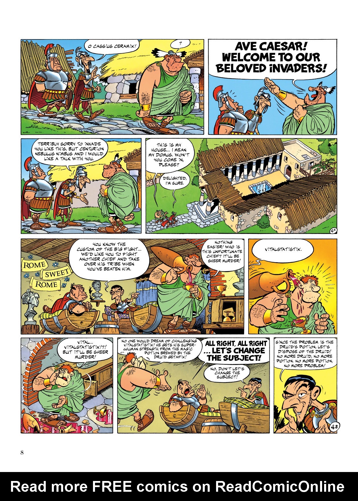 Read online Asterix comic -  Issue #7 - 9