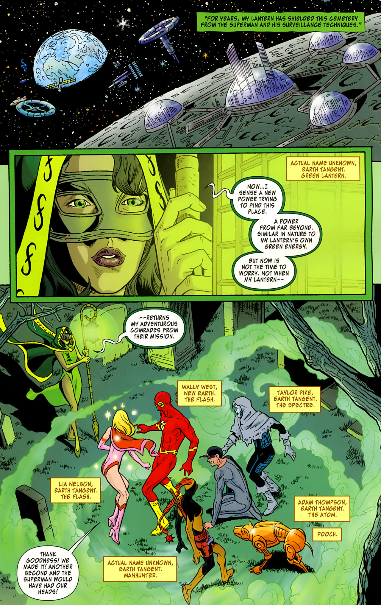 Read online Tangent: Superman's Reign comic -  Issue #4 - 4