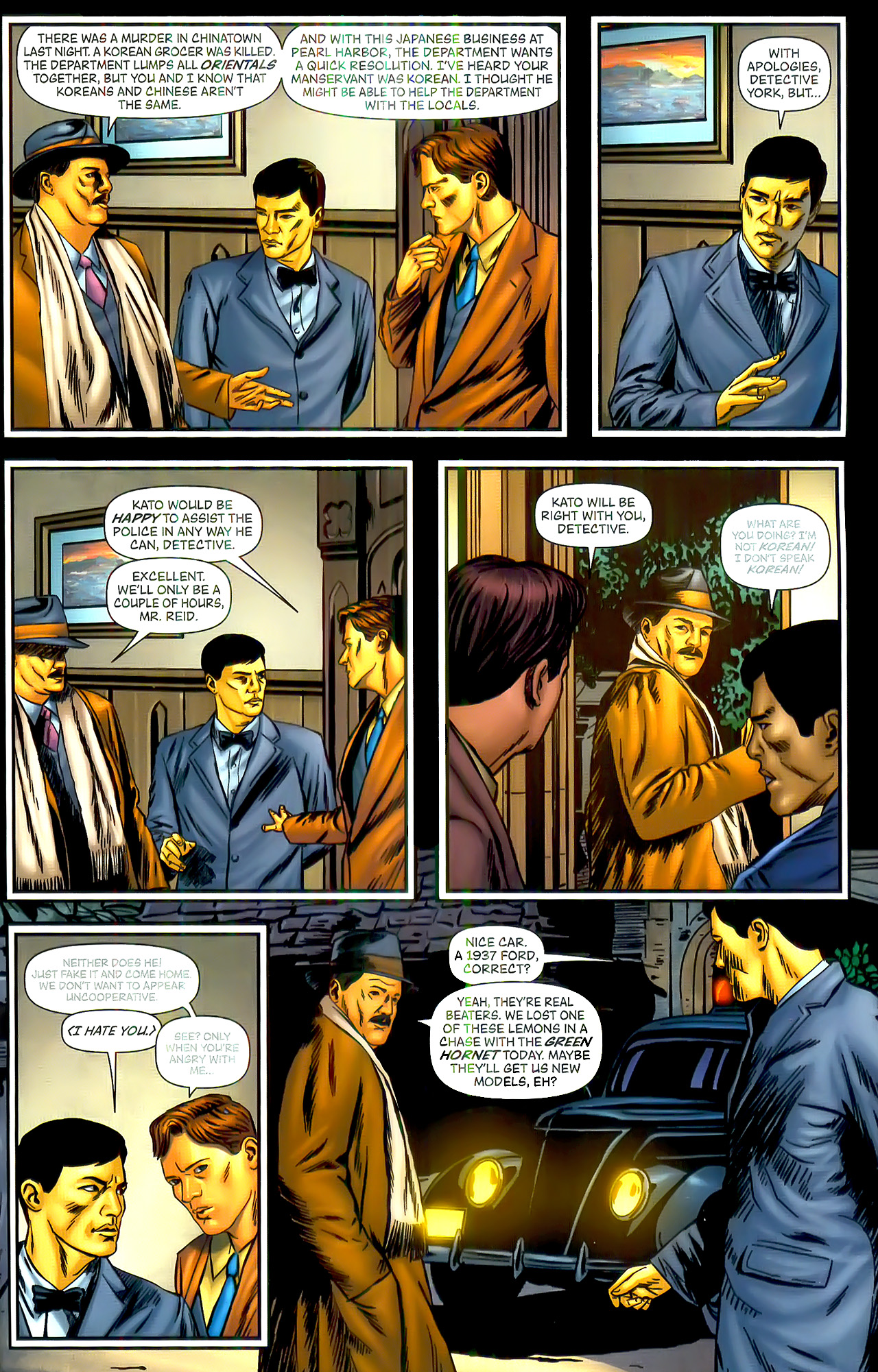Read online Kato Origins comic -  Issue #1 - 12