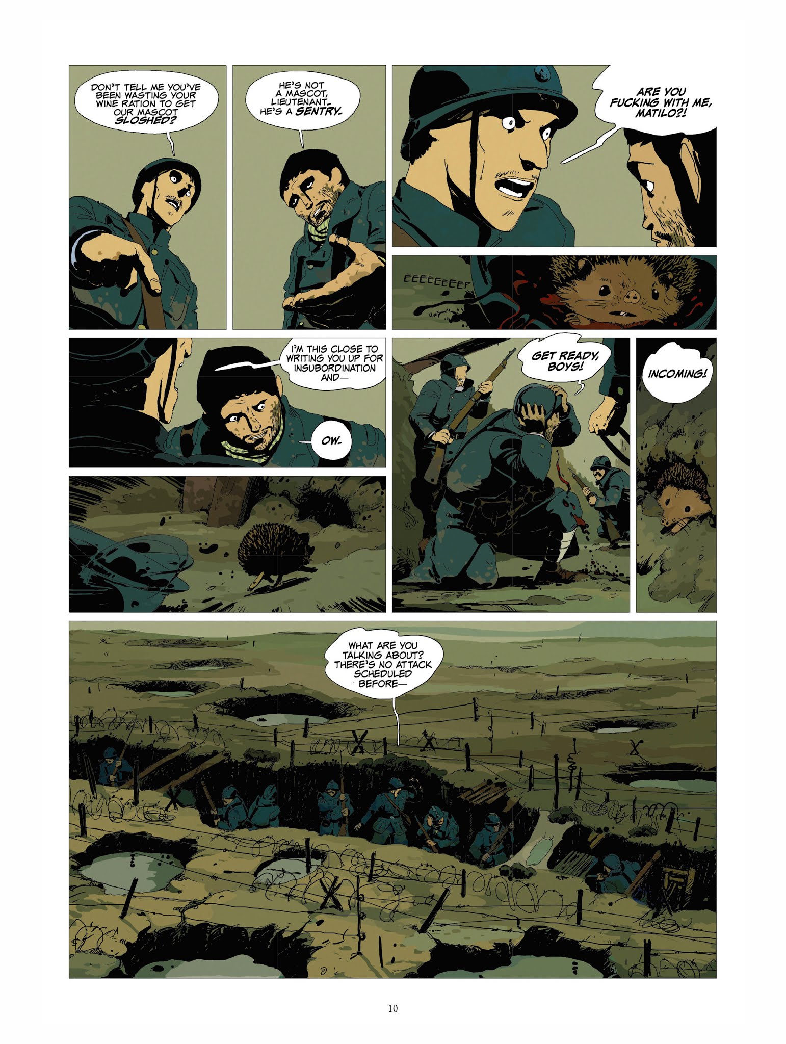 Read online Of Blood and Gold comic -  Issue #1 - 10