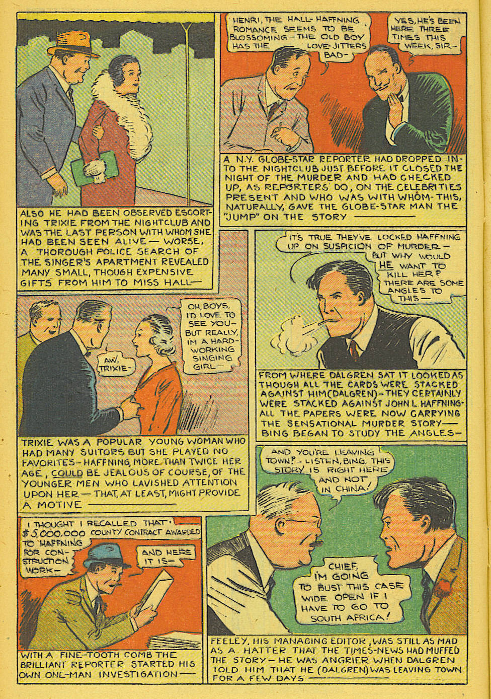 Read online Shadow Comics comic -  Issue #70 - 18