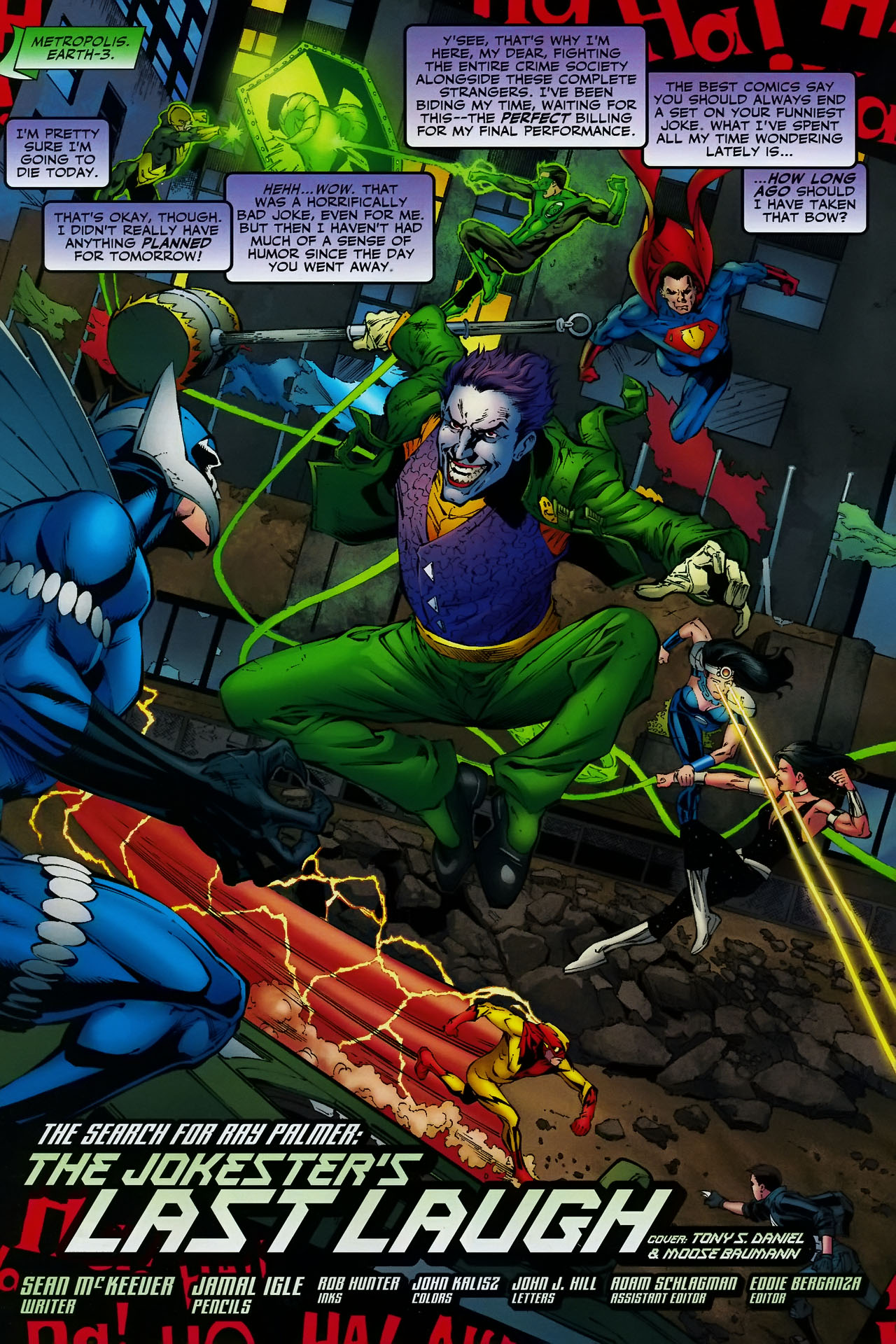 Read online Countdown Presents: The Search for Ray Palmer comic -  Issue # Crime Society (2007) - 2