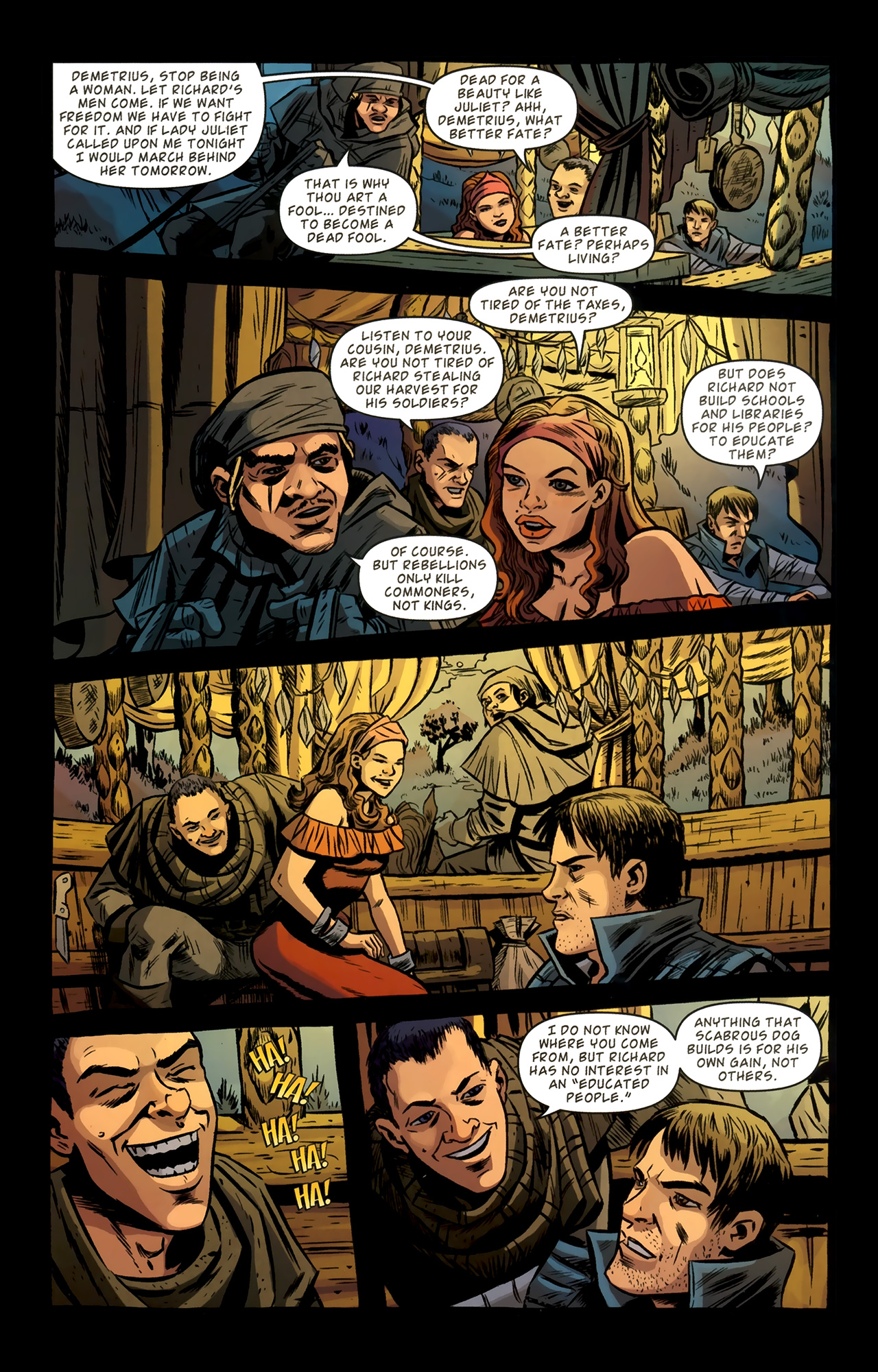 Read online Kill Shakespeare comic -  Issue #5 - 22