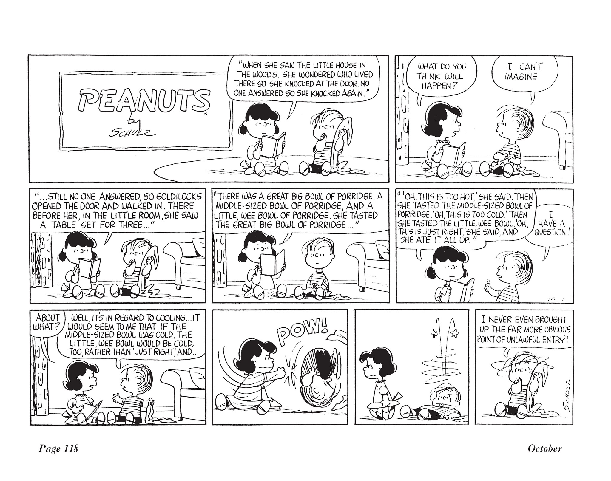 Read online The Complete Peanuts comic -  Issue # TPB 6 - 133