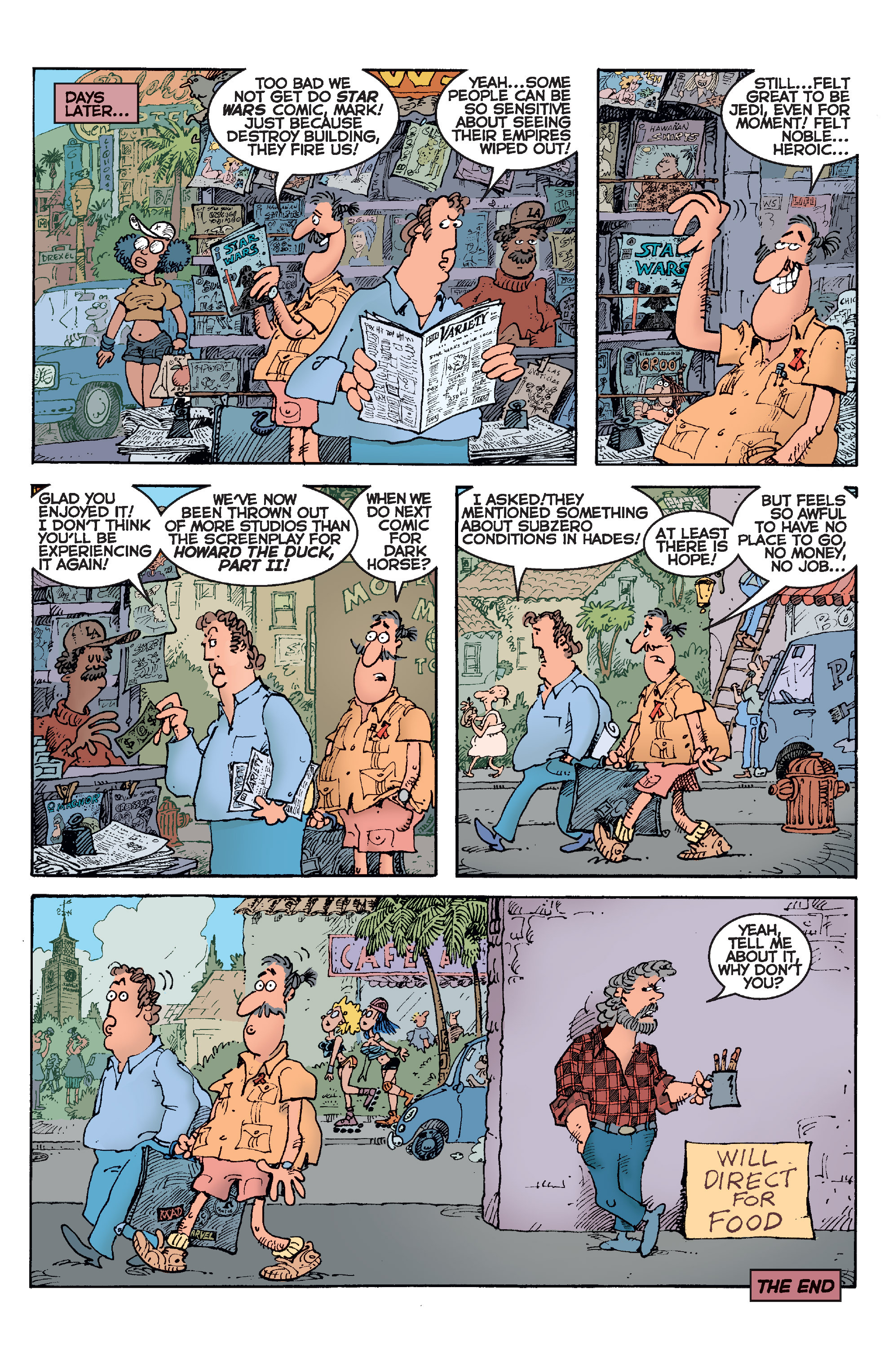 Read online Sergio Aragonés Stomps Star Wars comic -  Issue # Full - 24