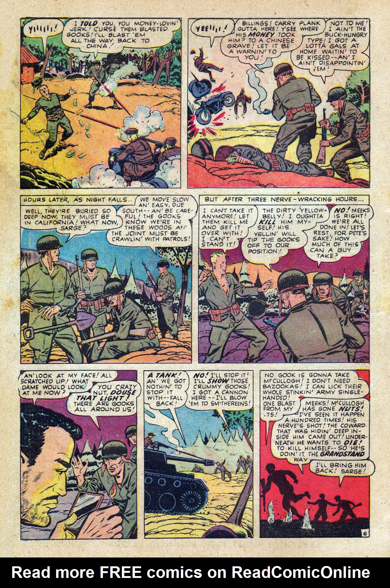 Read online War Comics comic -  Issue #3 - 8