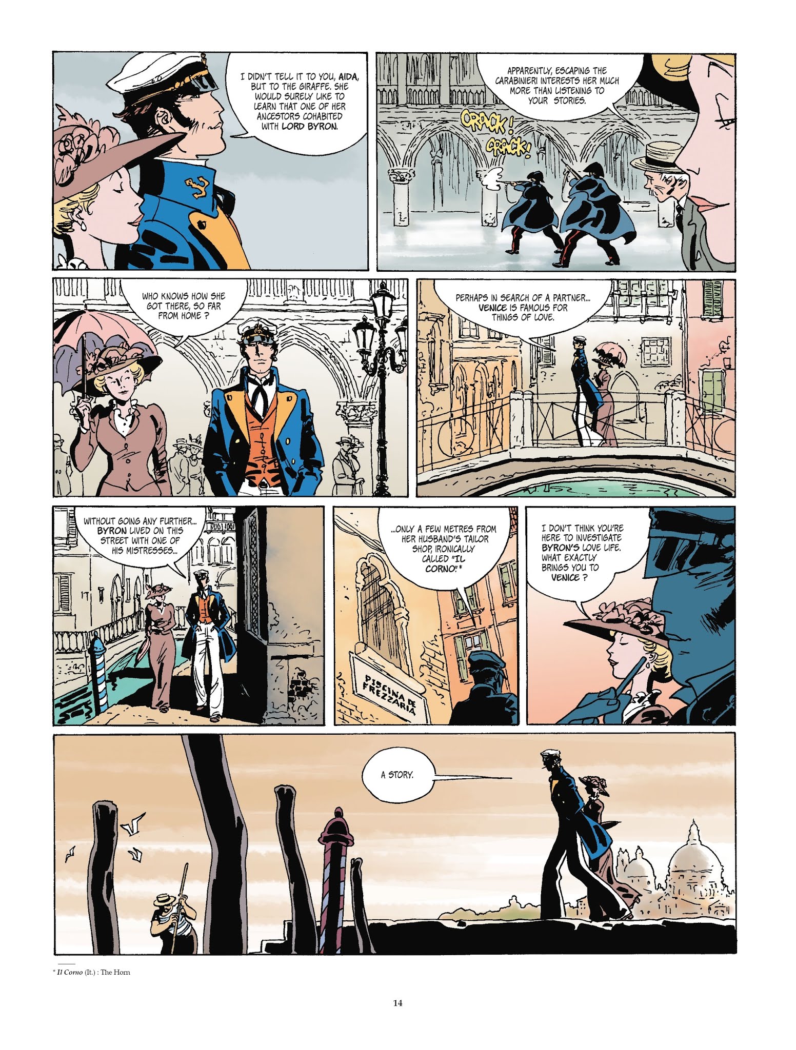 Read online Corto Maltese [GER] comic -  Issue #16 - 14