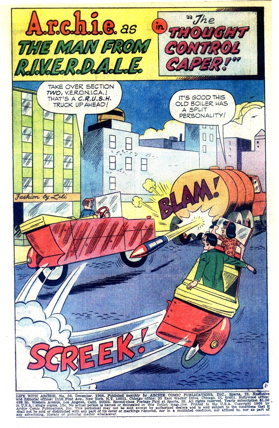 Read online Life With Archie (1958) comic -  Issue #56 - 3
