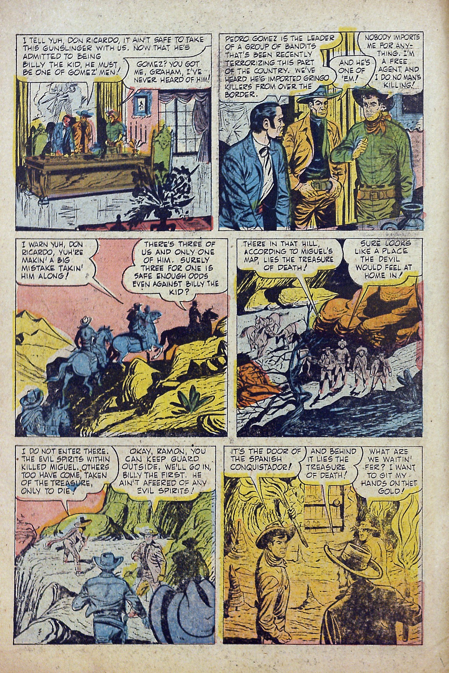 Read online Billy the Kid Adventure Magazine comic -  Issue #11 - 6