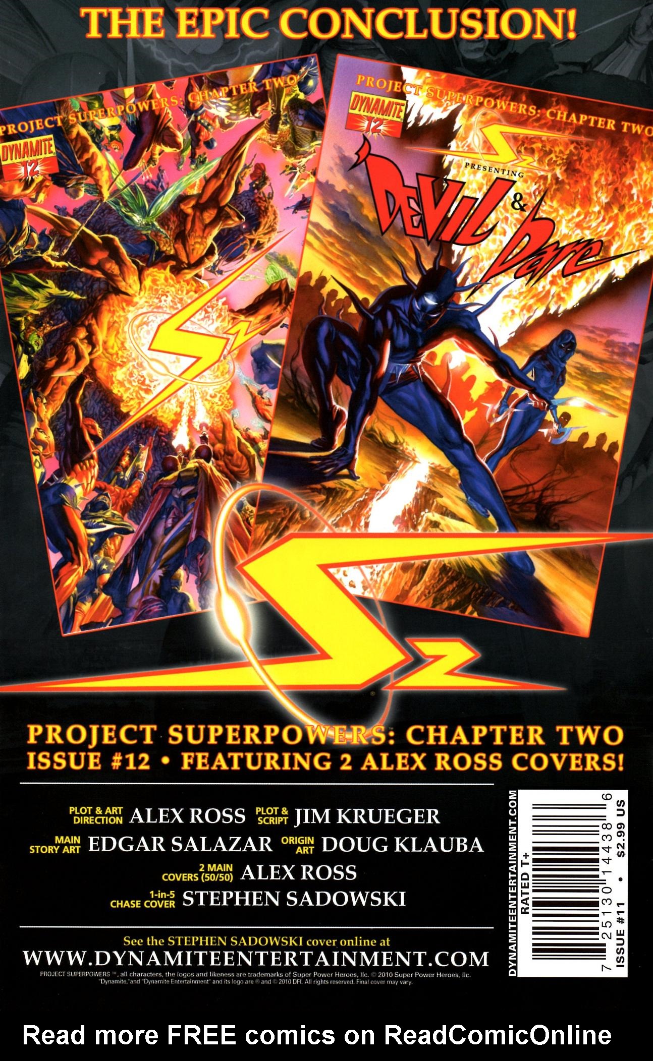 Read online Project Superpowers: Chapter Two comic -  Issue #11 - 33